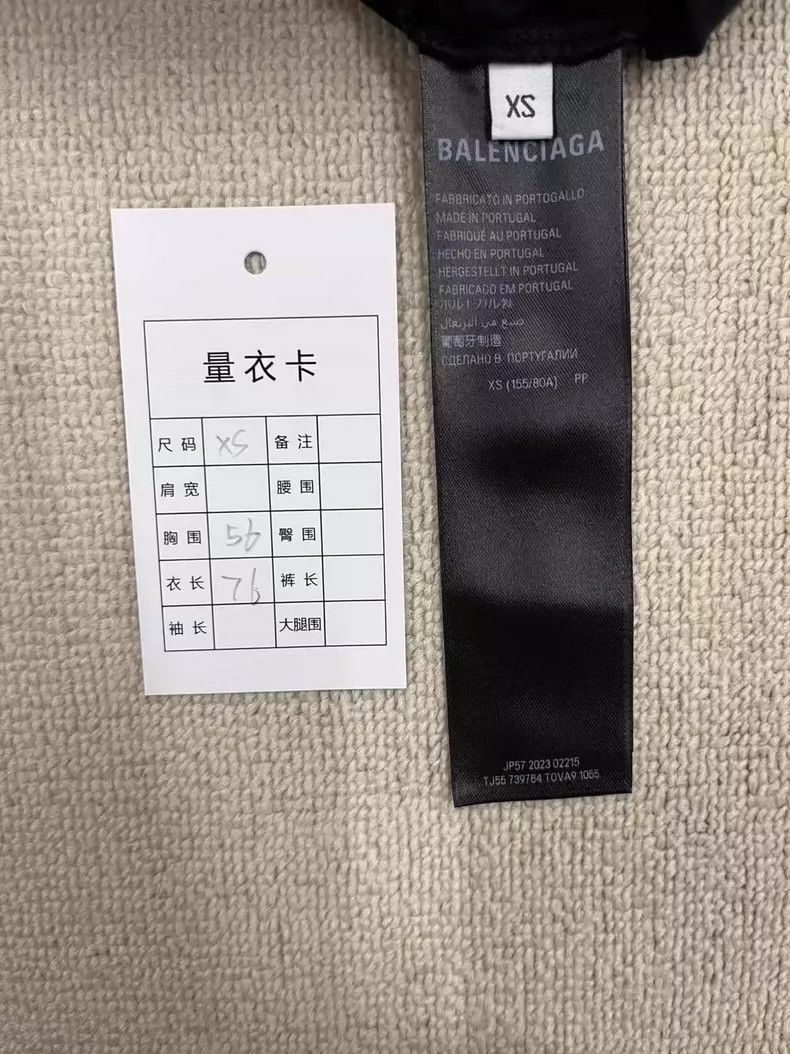 Balenciaga Balenciaga Logo Print Knit Short Sleeve TShirt-2505 Size US XS / EU 42 / 0 - 6 Thumbnail