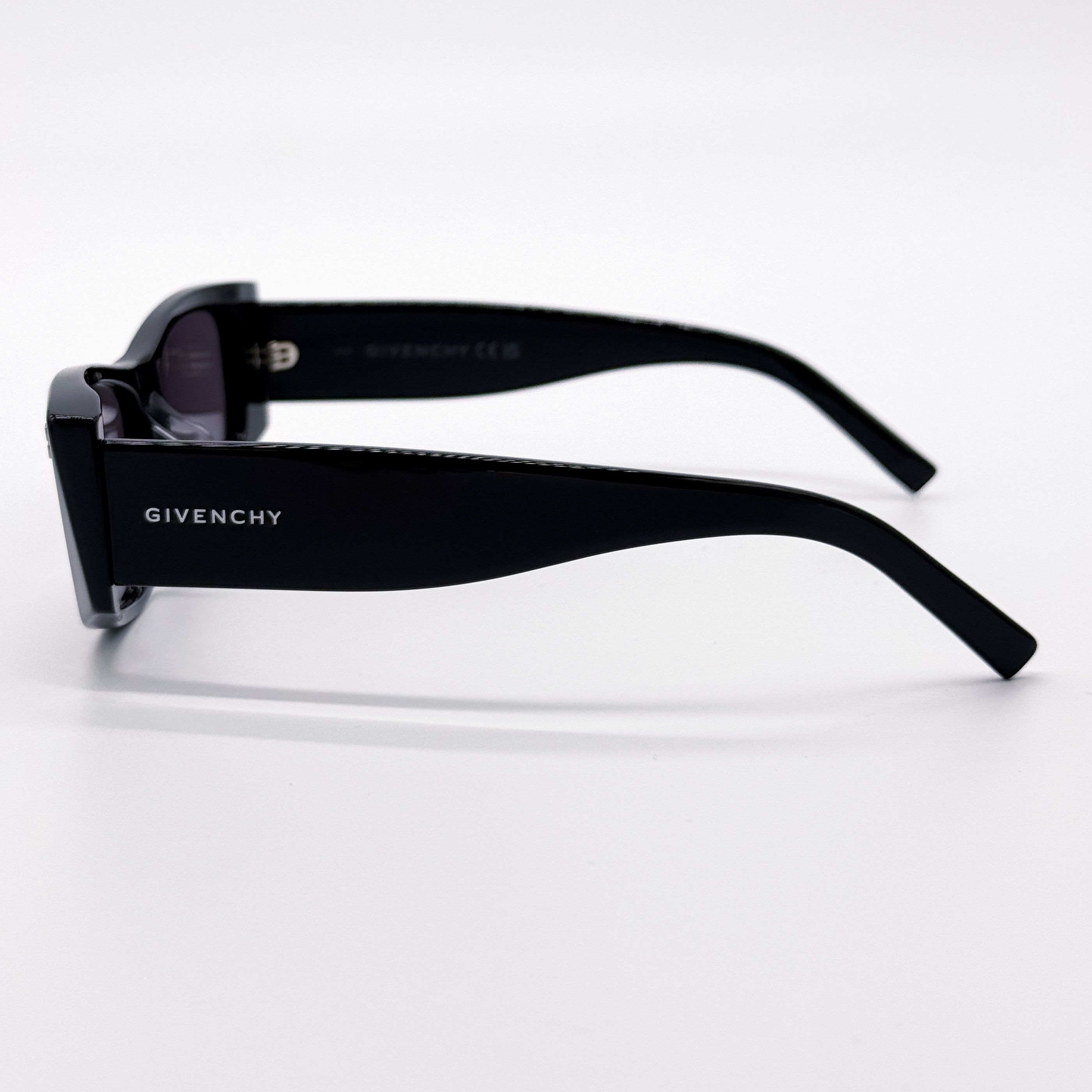 Givenchy NEW GIVENCHY GV40048F 01A SHINY BLACK/GREY WOMEN SUNGLASSES Size ONE SIZE - 6 Thumbnail