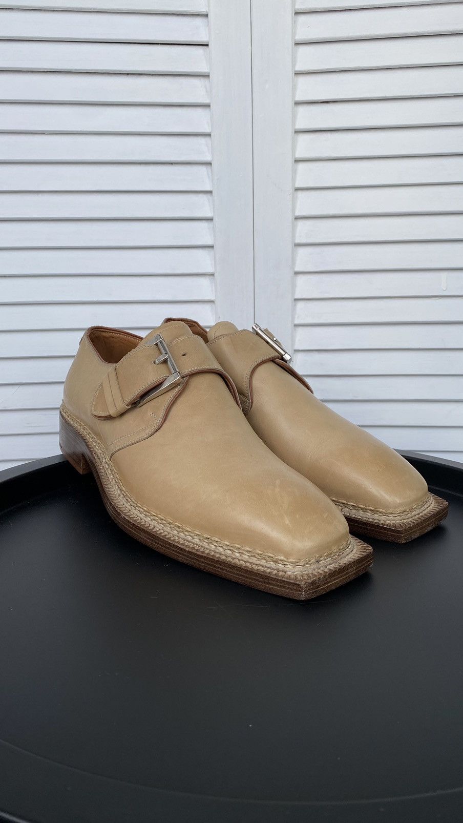 Bettanin & Venturi Bettanin & Venturi Monkstrap Leather Shoes Norvegese Welted Size US 10 / EU 43 - 9 Thumbnail