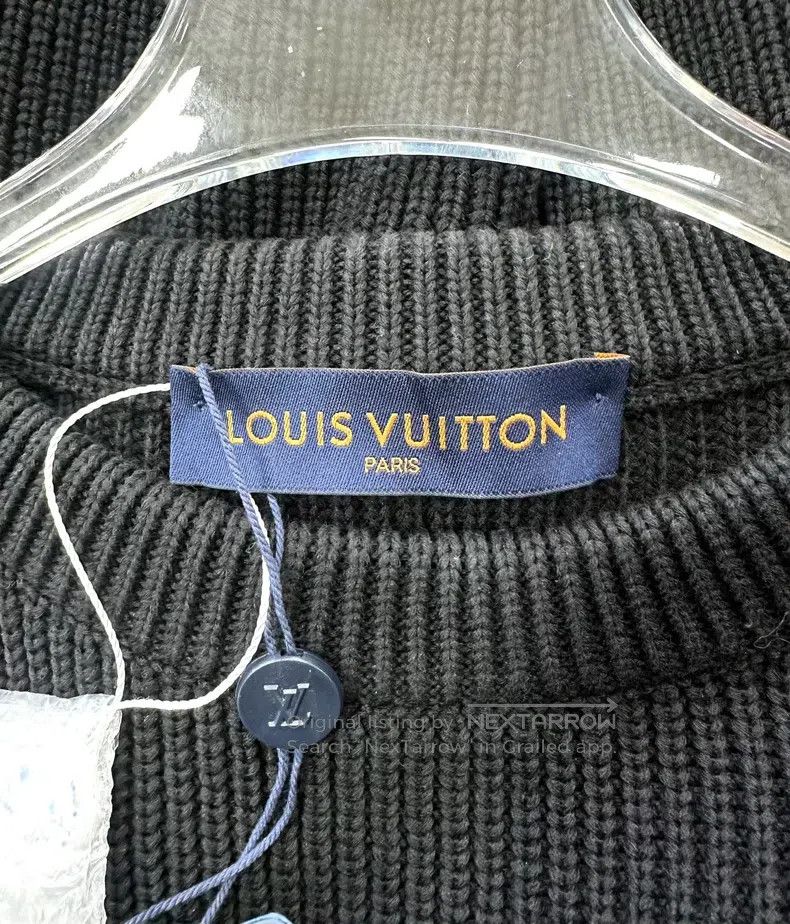 Louis Vuitton Louis Vuitton Black teddy bear doll knit sweater Size US M / EU 48-50 / 2 - 3 Thumbnail