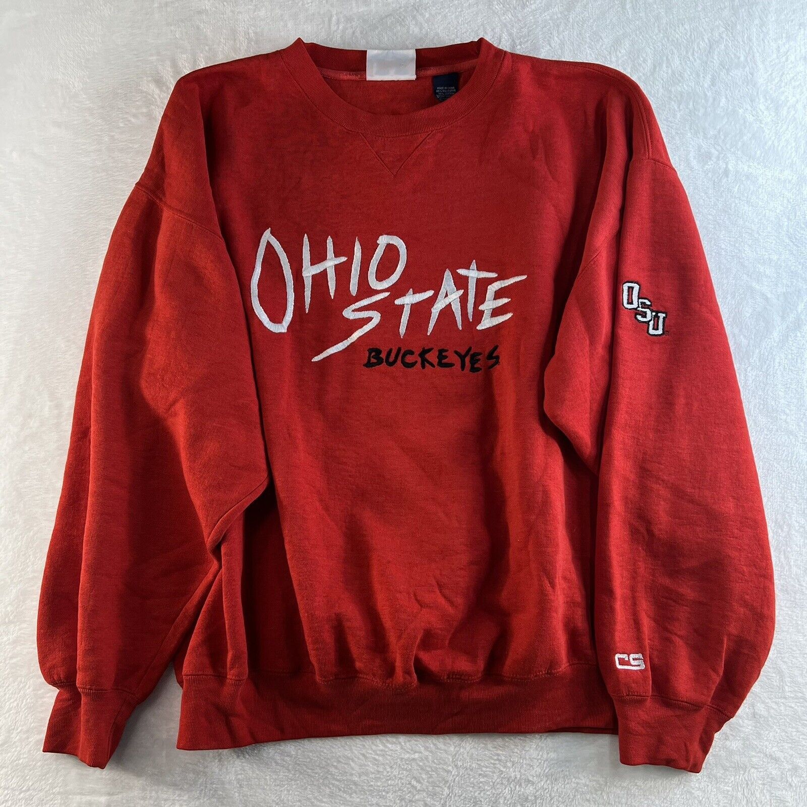 Vintage Vintage XL Ohio State Buckeyes Sweatshirt OSU Graphic 90s Size US XL / EU 56 / 4 - 2 Thumbnail