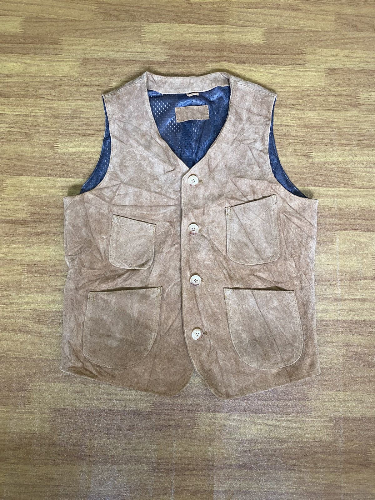 Genuine Leather Genuine Leather cow nappa vest Size US M / EU 48-50 / 2 - 1 Thumbnail