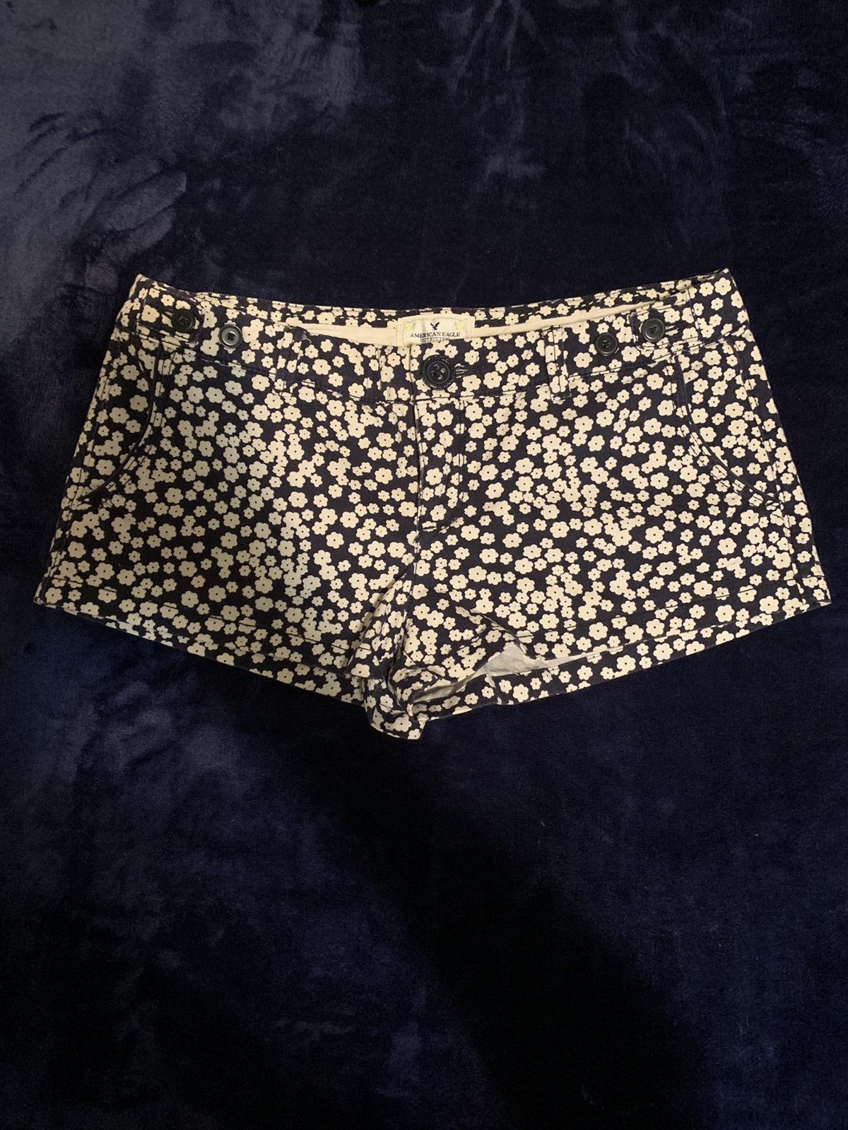 American Eagle Outfitters × Vintage American Eagle Skirt Y2K Fashion Streetwear Flowers Indie Size 28" / US 6 / IT 42 - 1 Thumbnail