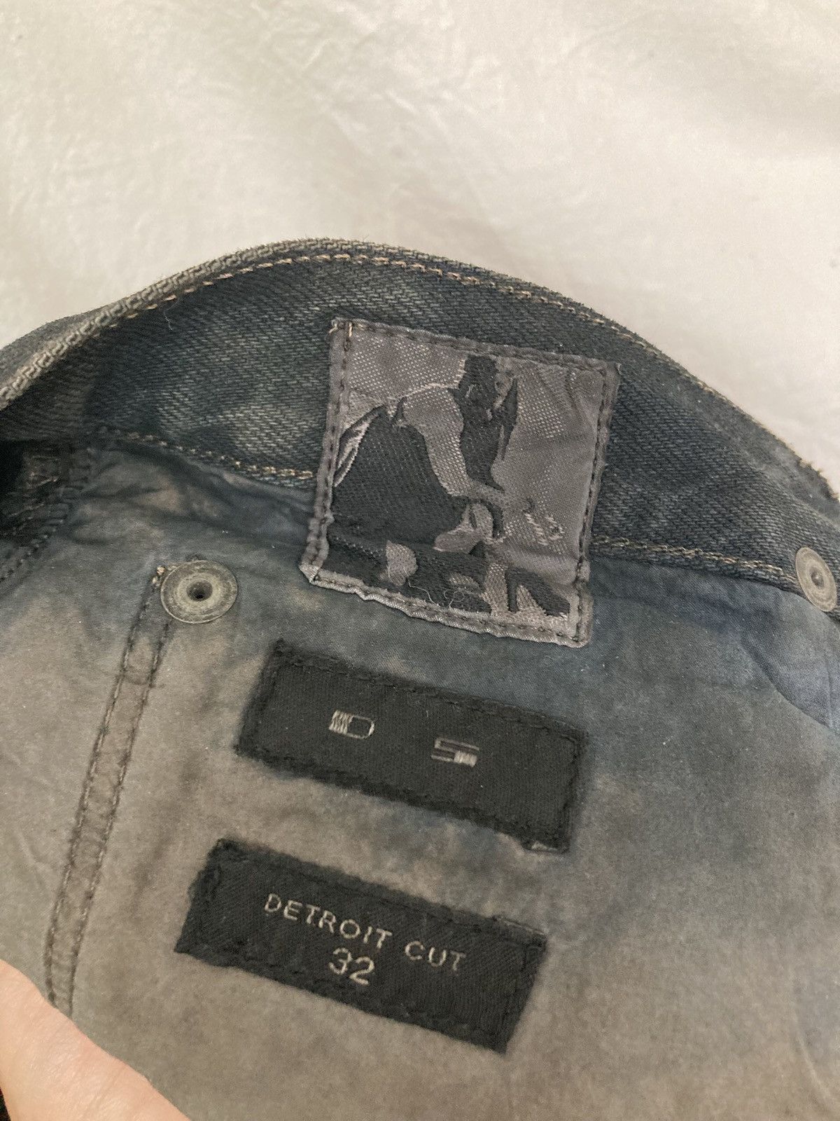 Rick Owens Drkshdw NEVER WORN RICK OWENS Detroit Cut Denim Size US 32 / EU 48 - 5 Thumbnail