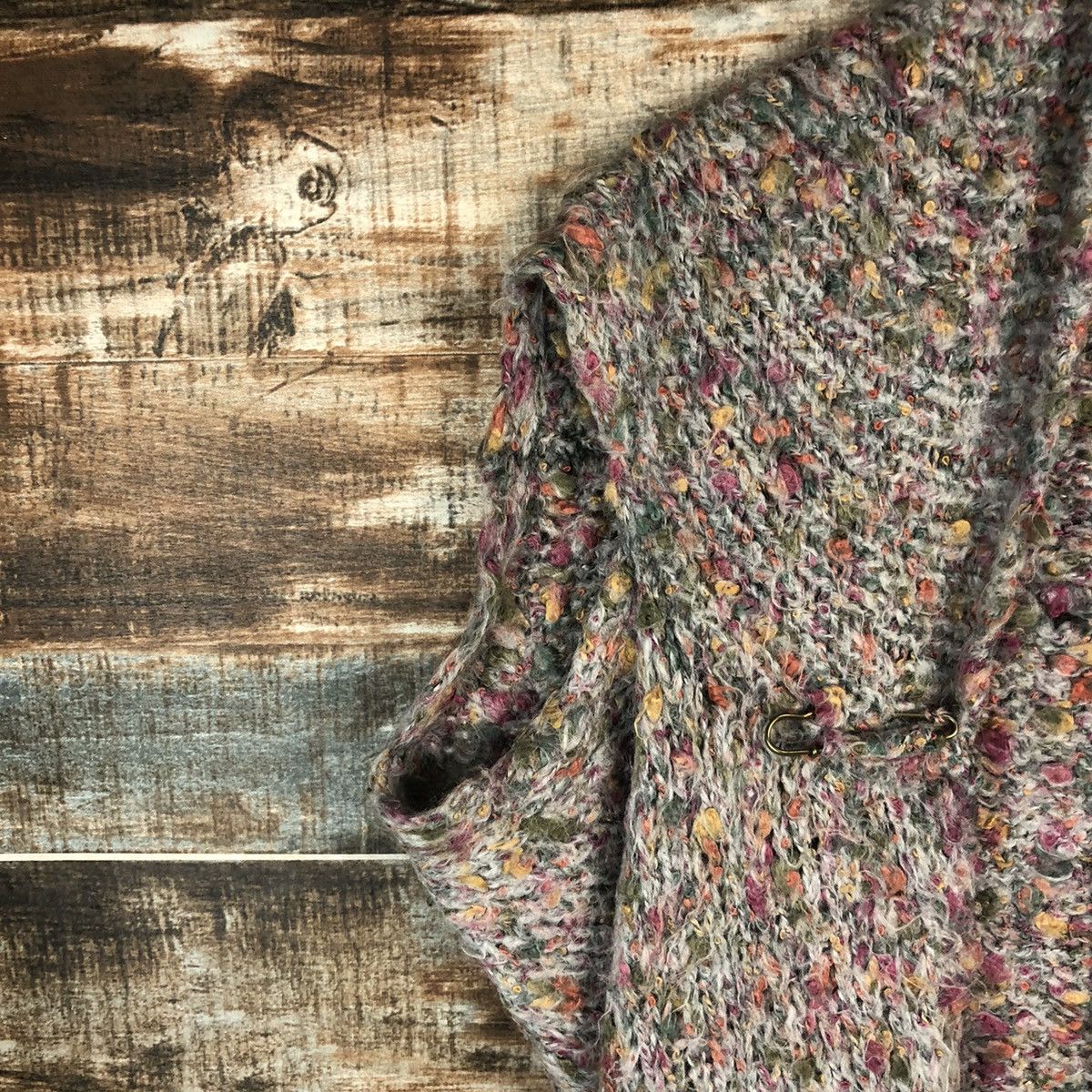 Vintage Cheer Purple Knitwear cardigan vintage #A1898 Size M / US 6-8 / IT 42-44 - 8 Thumbnail