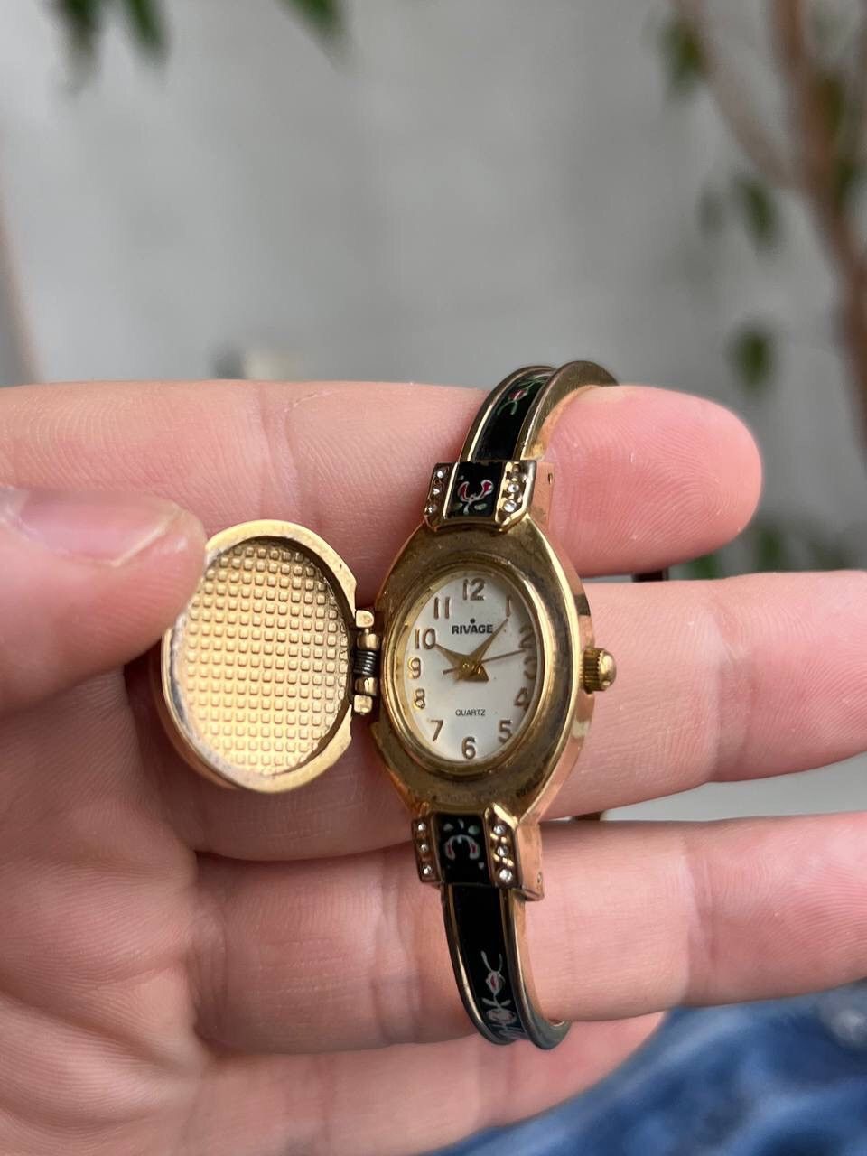 Japanese Brand × Vintage Vintage Japanese style futuristic Open Lid 90s Japan Watch Size ONE SIZE - 1 Thumbnail