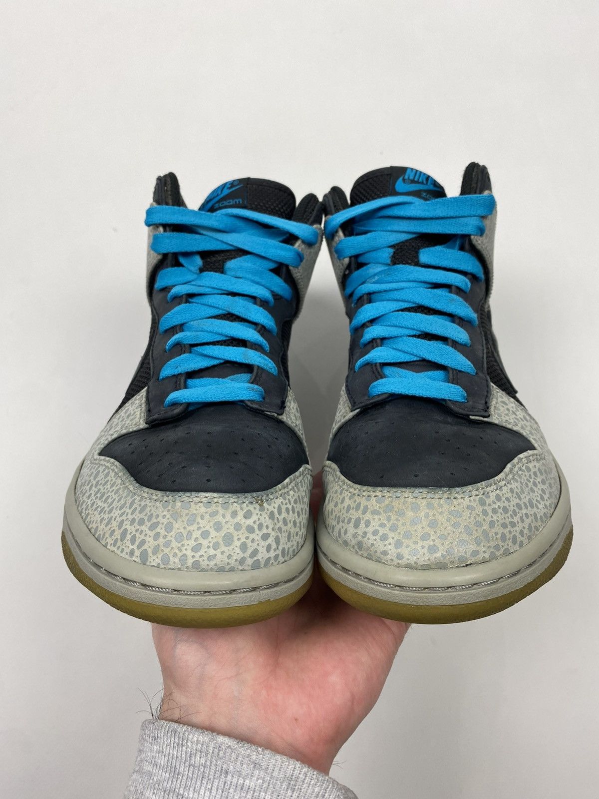 Vintage 2008 Nike Dunk Hi Supreme Spark Safari Size US 8.5 / EU 41-42 - 9 Thumbnail