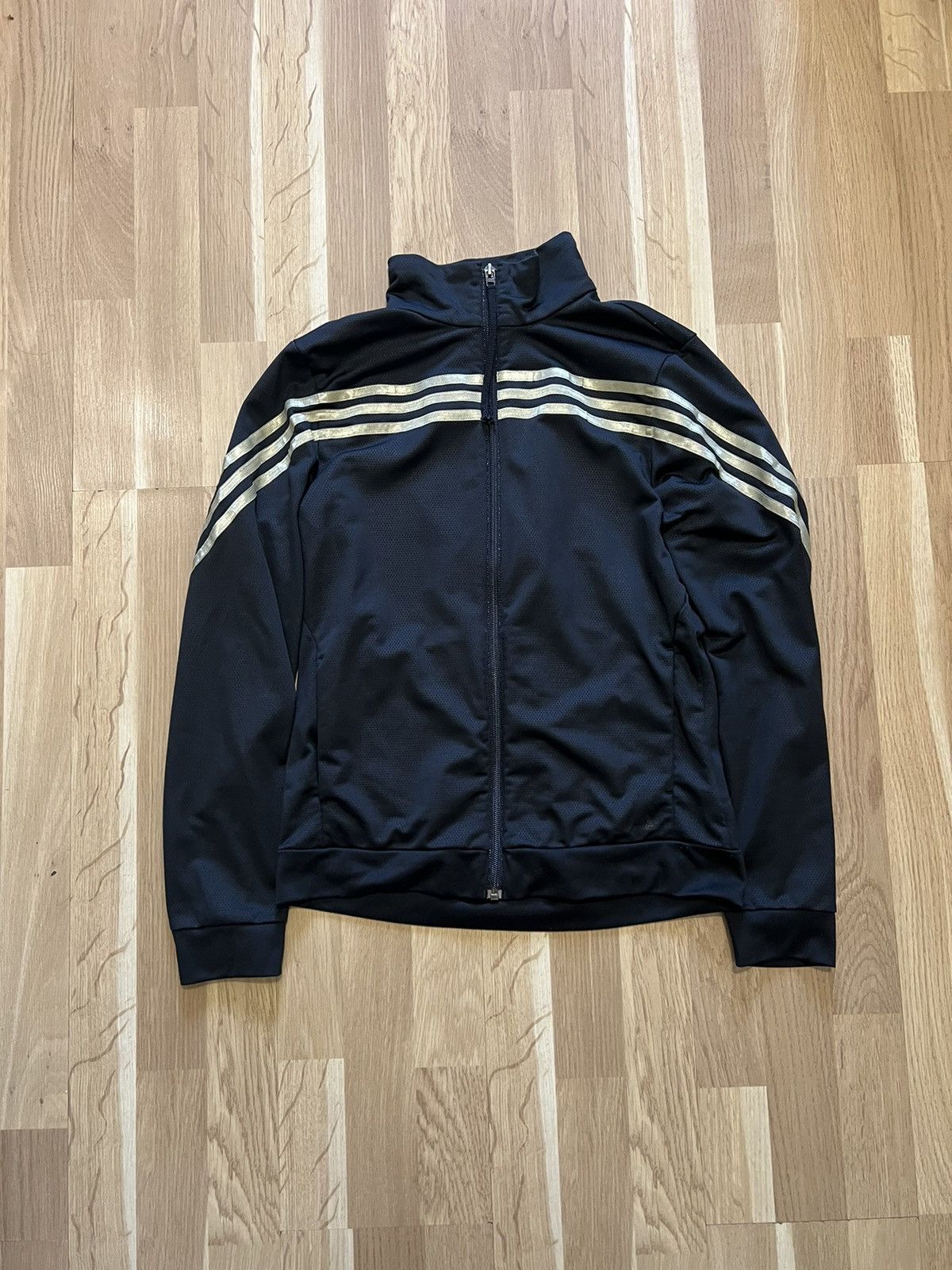 Adidas × Vintage Adidas Vinatge track zip jacket avant garde punk y2k style Size M / US 6-8 / IT 42-44 - 1 Thumbnail