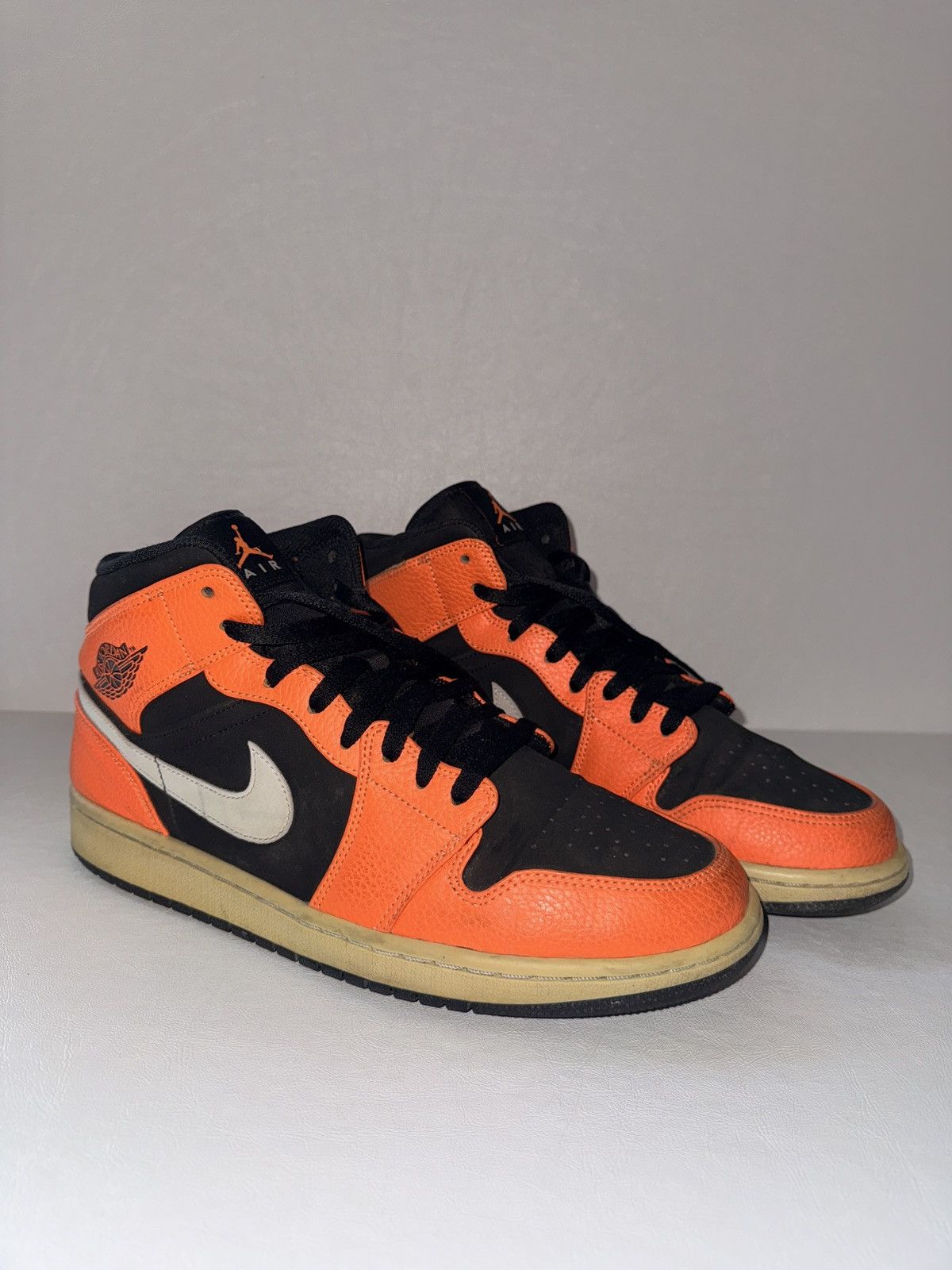 Jordan Brand Jordan 1 Black Cone US M 11.5 2018 Florescent Orange Nike Size US 11.5 / EU 44-45 - 2 Thumbnail