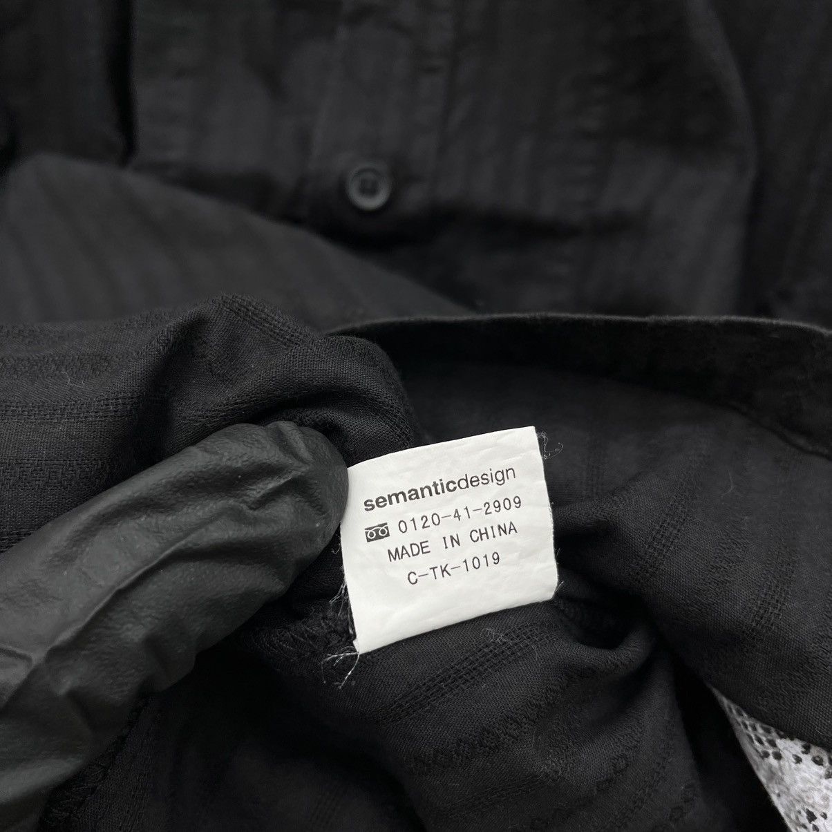 Japanese Brand Semantic design snake skin double layer Size US M / EU 48-50 / 2 - 7 Thumbnail