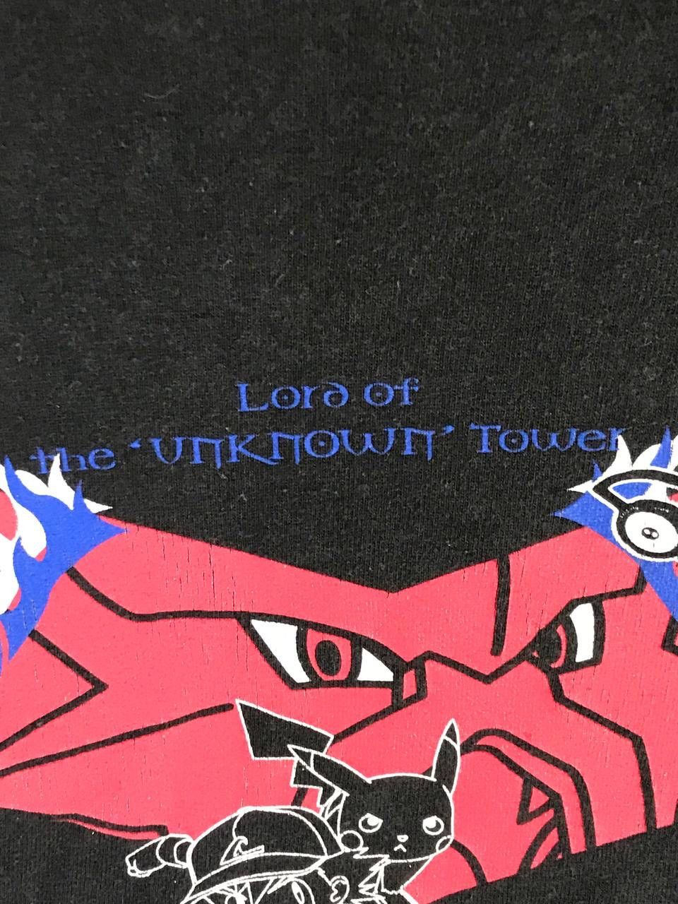 Anime Vintage pokemon lord of the unknown tower Size US M / EU 48-50 / 2 - 6 Thumbnail