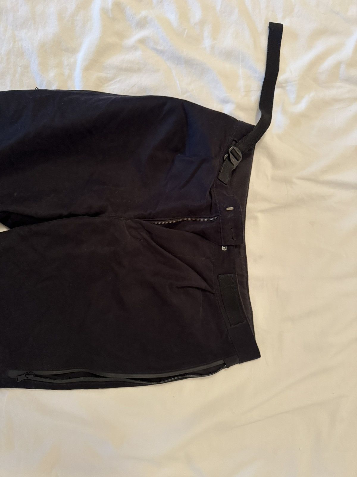 The Viridi-anne Black Water-Repellent Trousers Size US 32 / EU 48 - 7 Thumbnail