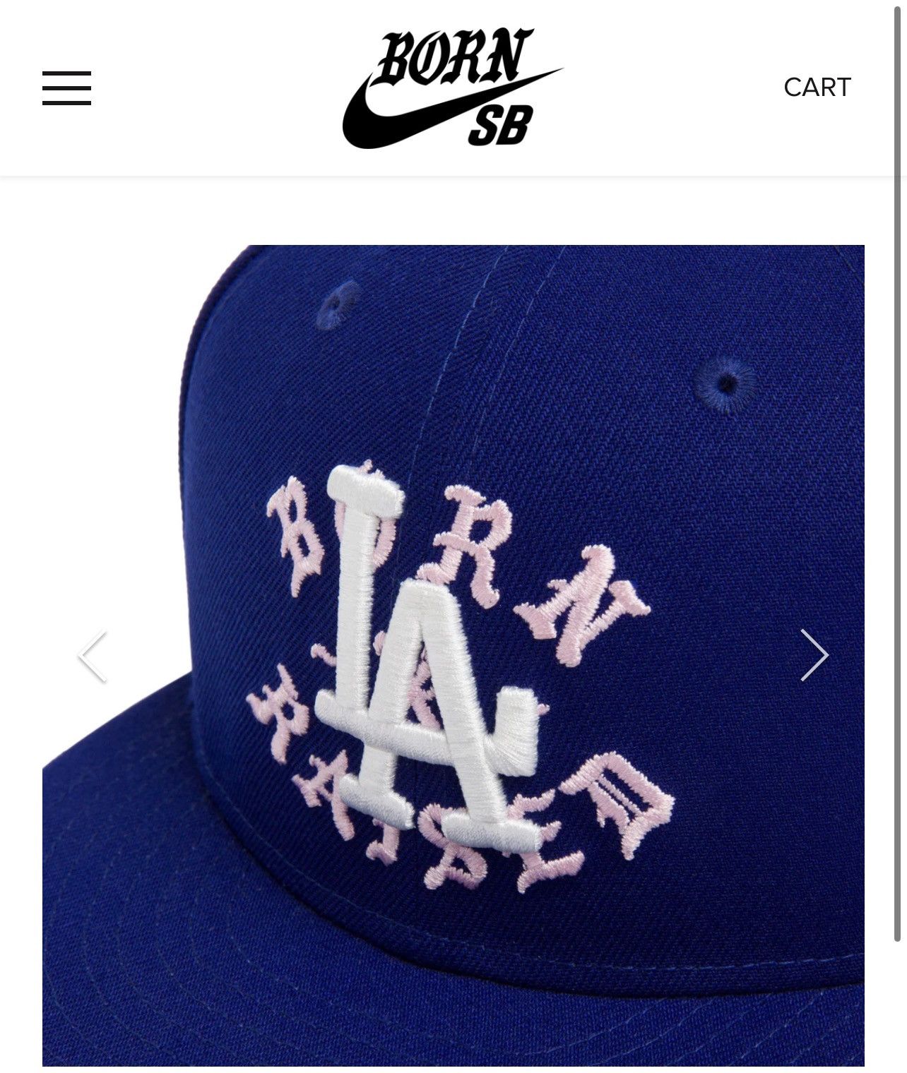 Born X Raised × New Era × Nike NEW ERA BORN X RAISED NIKE SB 