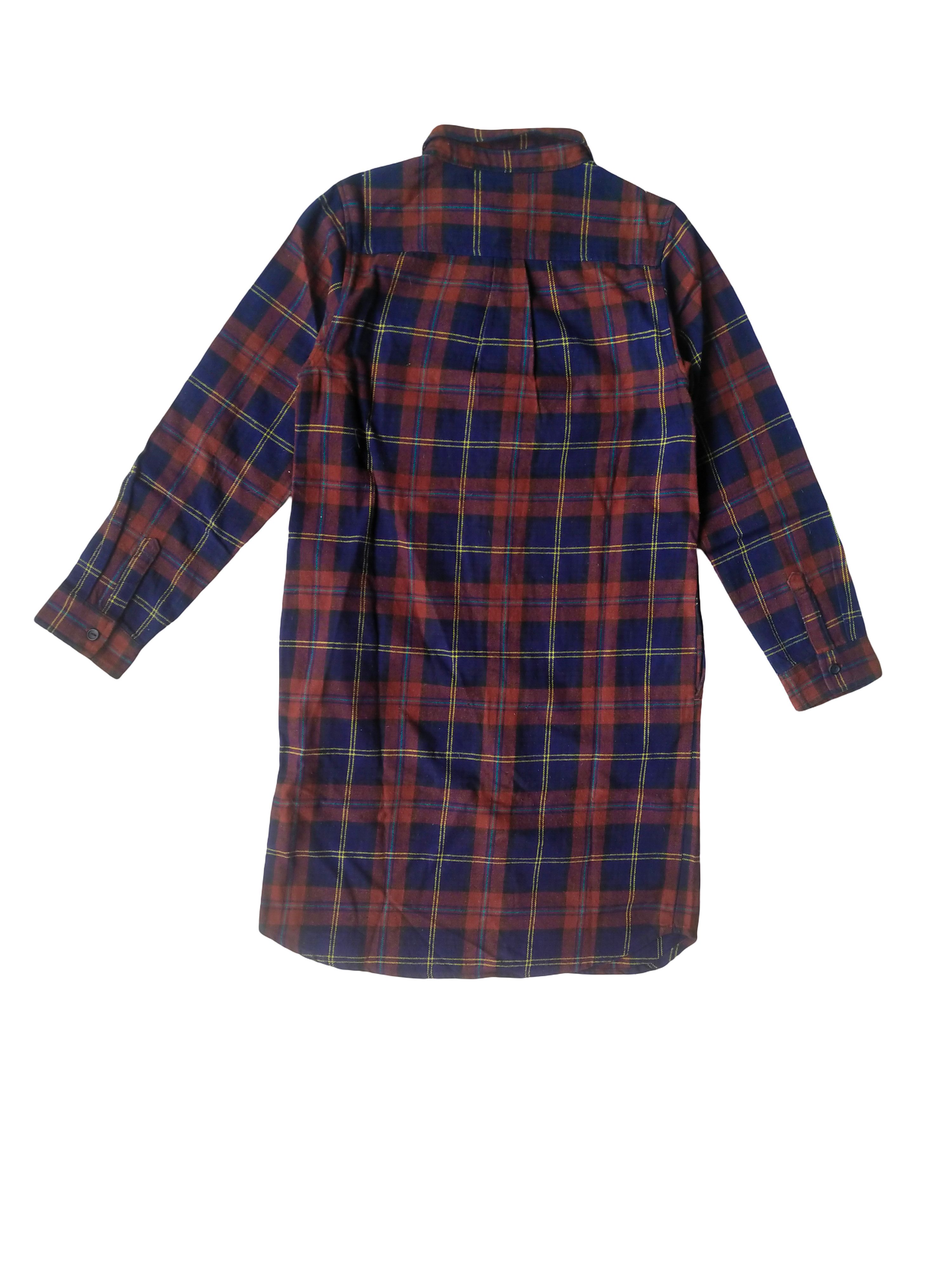 Hysteric Glamour Devirock Long Plaid Flannel Shirt Grunge Japan Size XS / US 0-2 / IT 36-38 - 4 Thumbnail