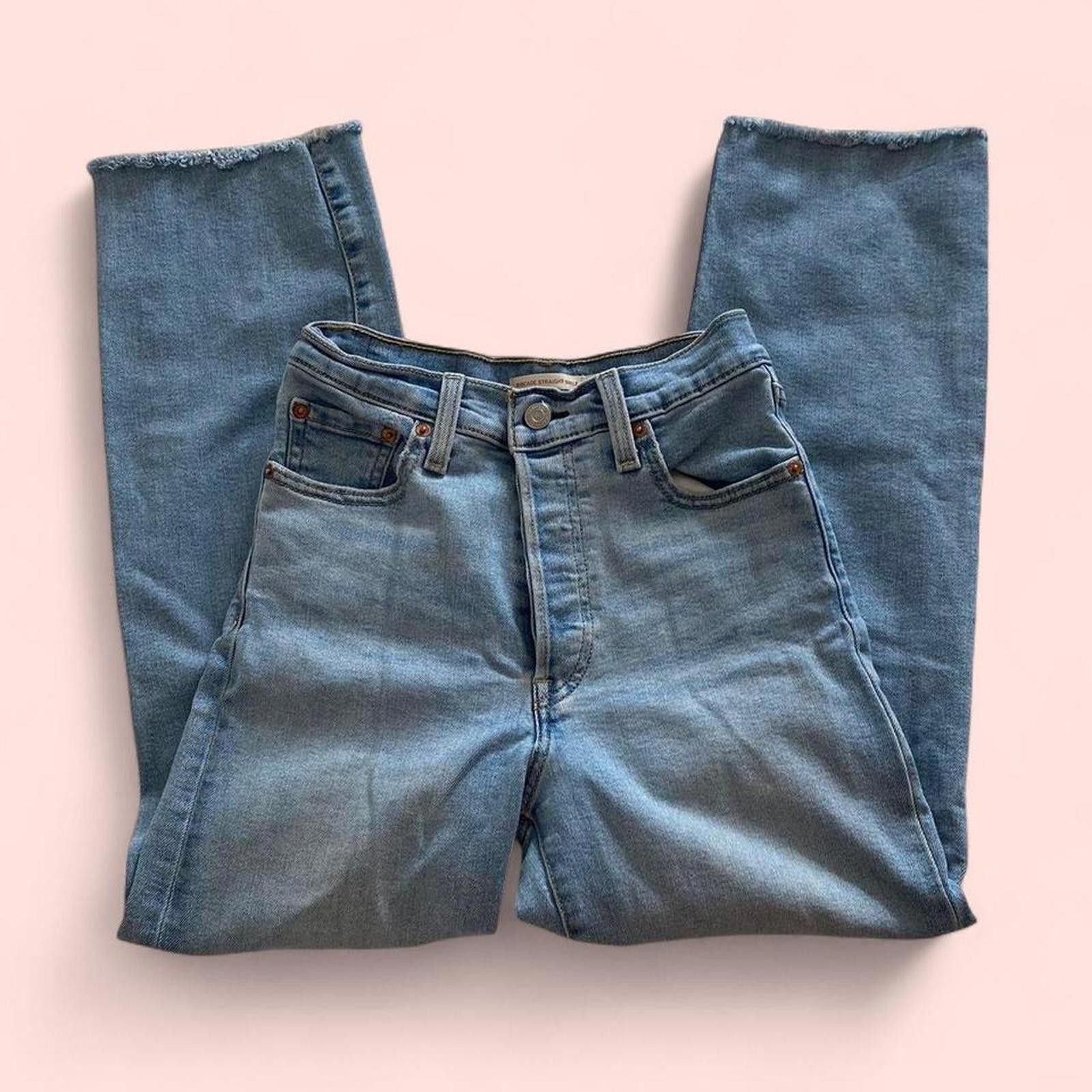 Levi's Levi's high-waisted straight leg-mom jeans Size 25" / US 0 / IT 36 - 1 Thumbnail