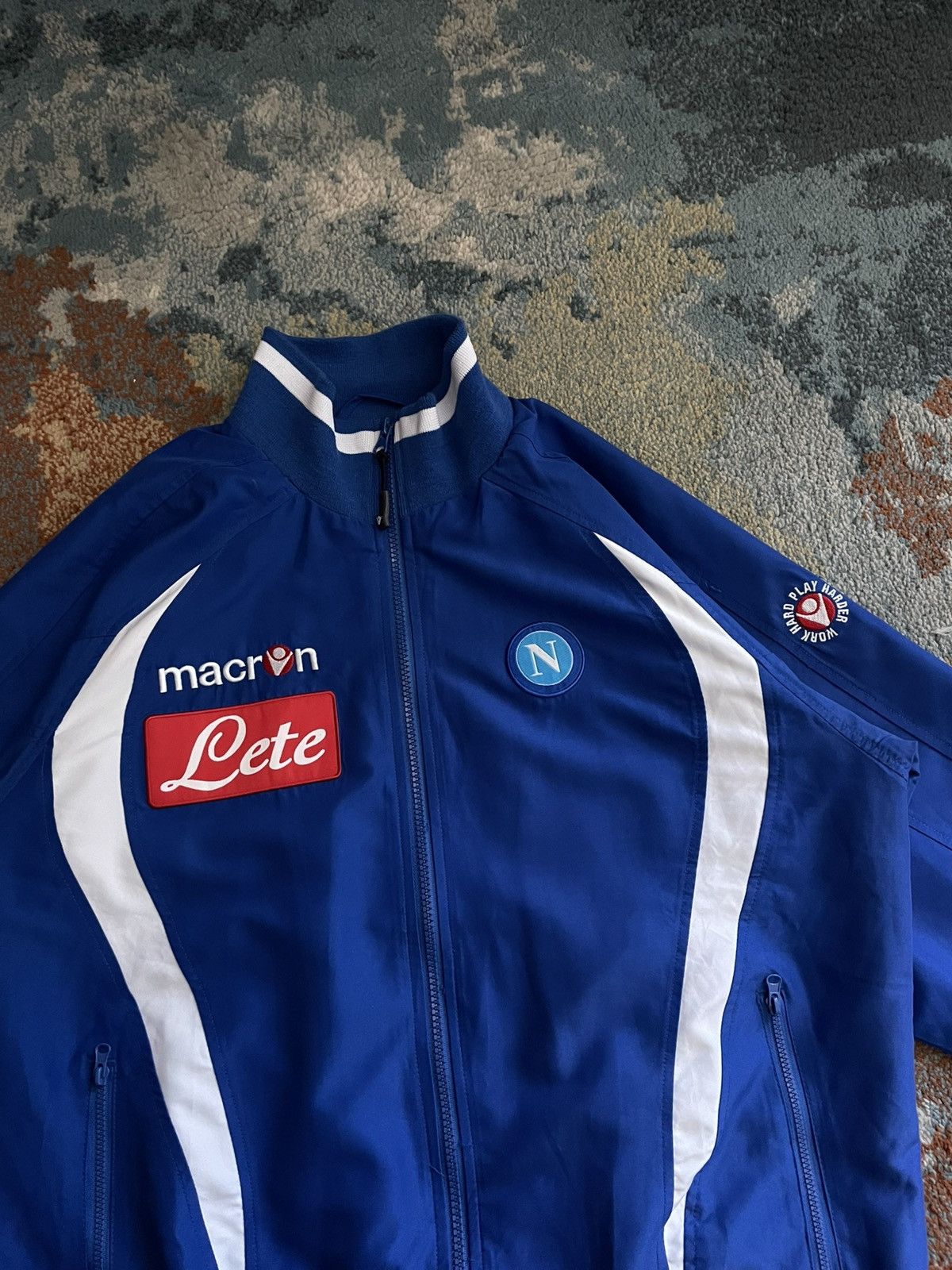 Vintage Macron Napoli Vintage Track Jacket Size US M / EU 48-50 / 2 - 2 Thumbnail