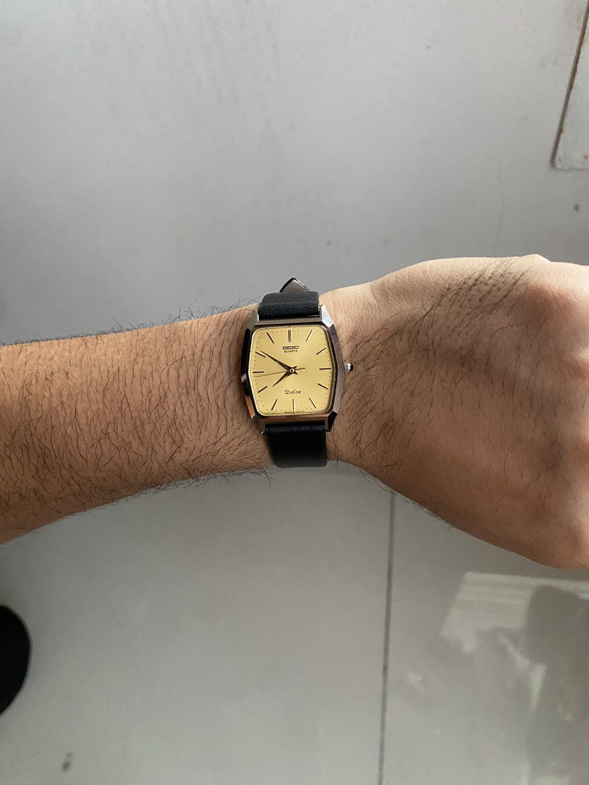 Japanese Brand × Seiko × Vintage Vintage Seiko Dolce Gold 6030 5480 Anti Scratch Japan Size ONE SIZE - 11 Thumbnail