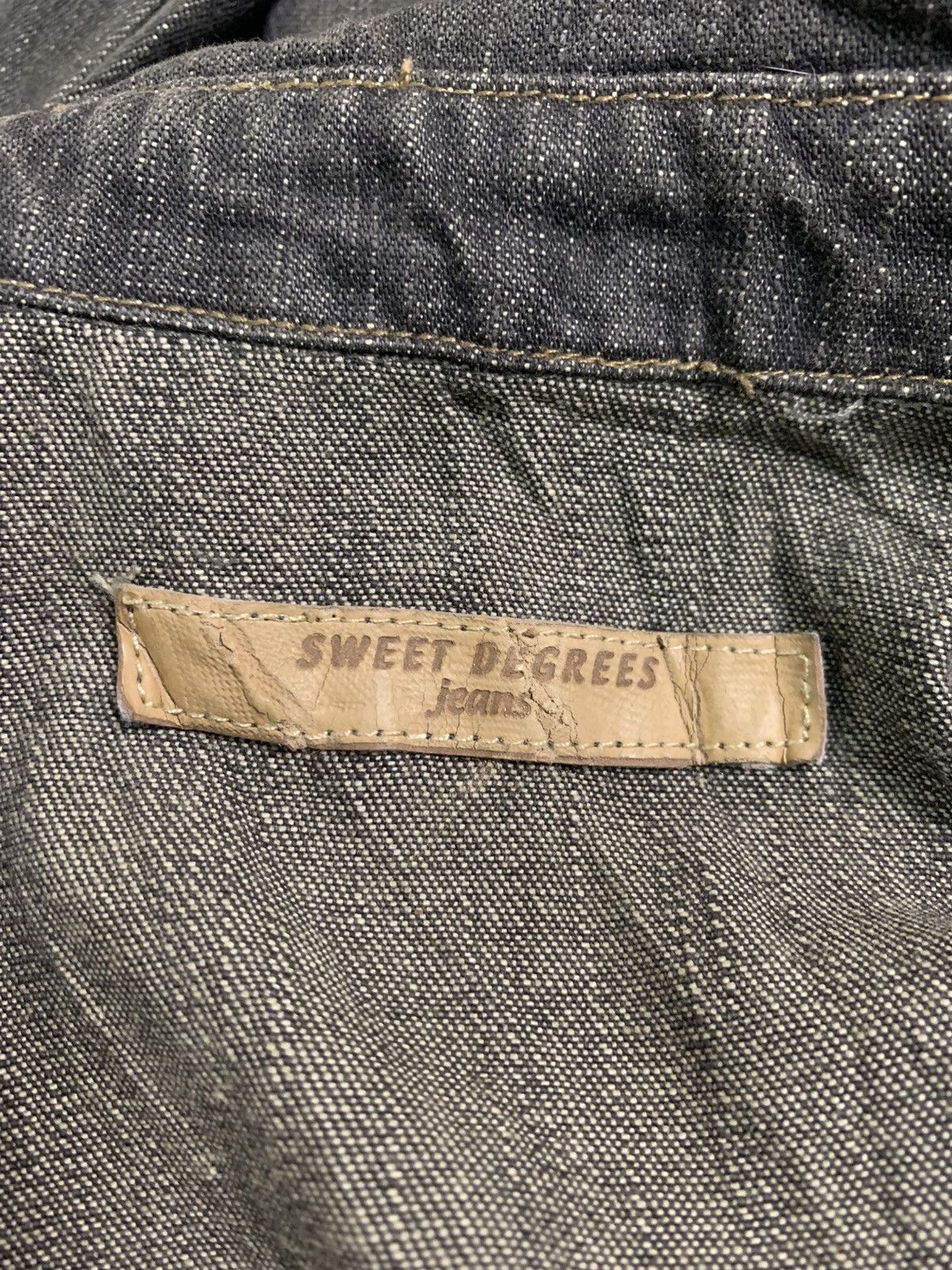 Japanese Brand Rare Design Vintage Sweet Degrees Jeans Denim Jacket Size M / US 6-8 / IT 42-44 - 4 Thumbnail