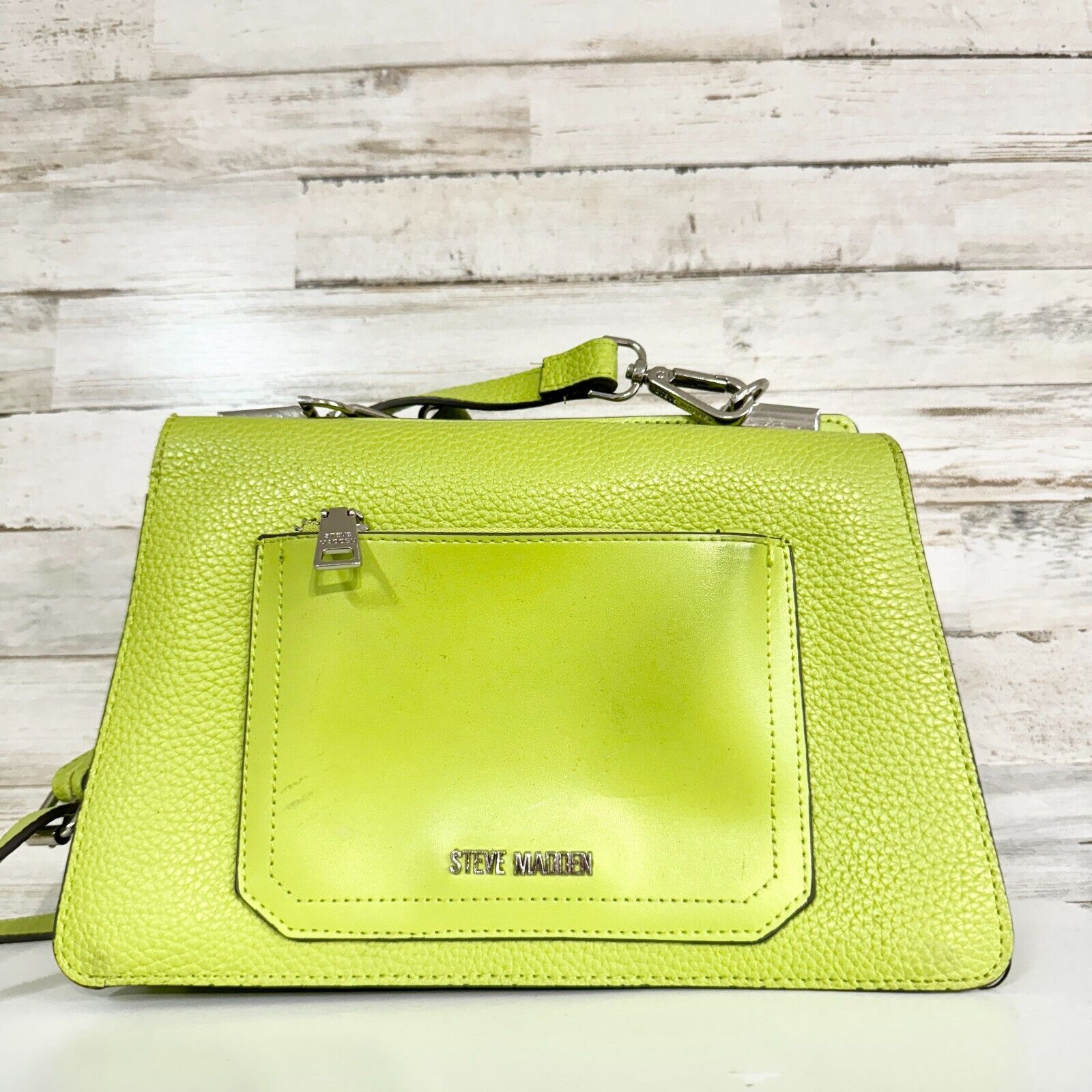 Steve Madden Steve Madden Leather Shoulder/Handbag Foldable Flaps Size ONE SIZE - 1 Thumbnail