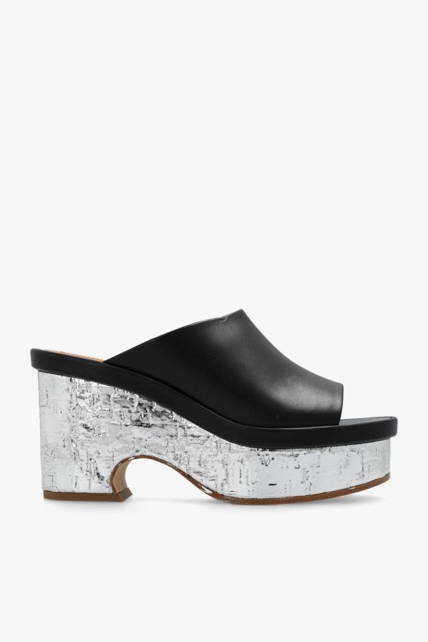 image of Chloe O1Loc1C0424 Oli Mule Shoess In Black Shoes, Women's (Size 8)