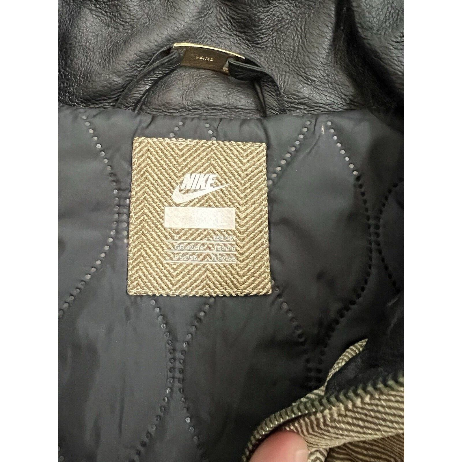 Nike Nike AF1 ‘82 RARE VTG Jacket Coat Mens L Herringbone Pattern Size US L / EU 52-54 / 3 - 10 Thumbnail