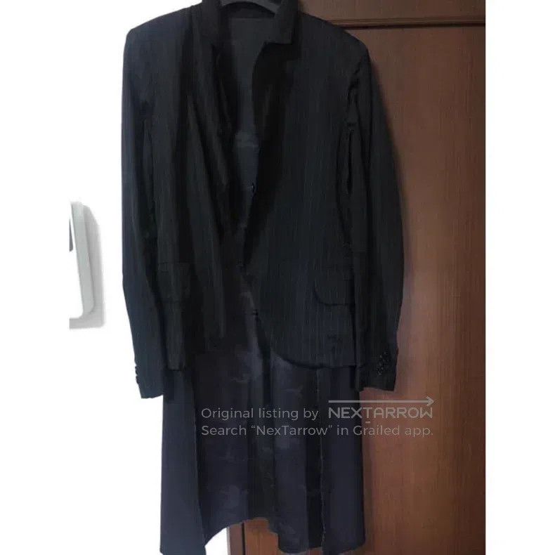 Comme des Garcons Comme Des Garcons Contrast Stitch Tuxedo Jacket Size XS / US 0-2 / IT 36-38 - 3 Thumbnail