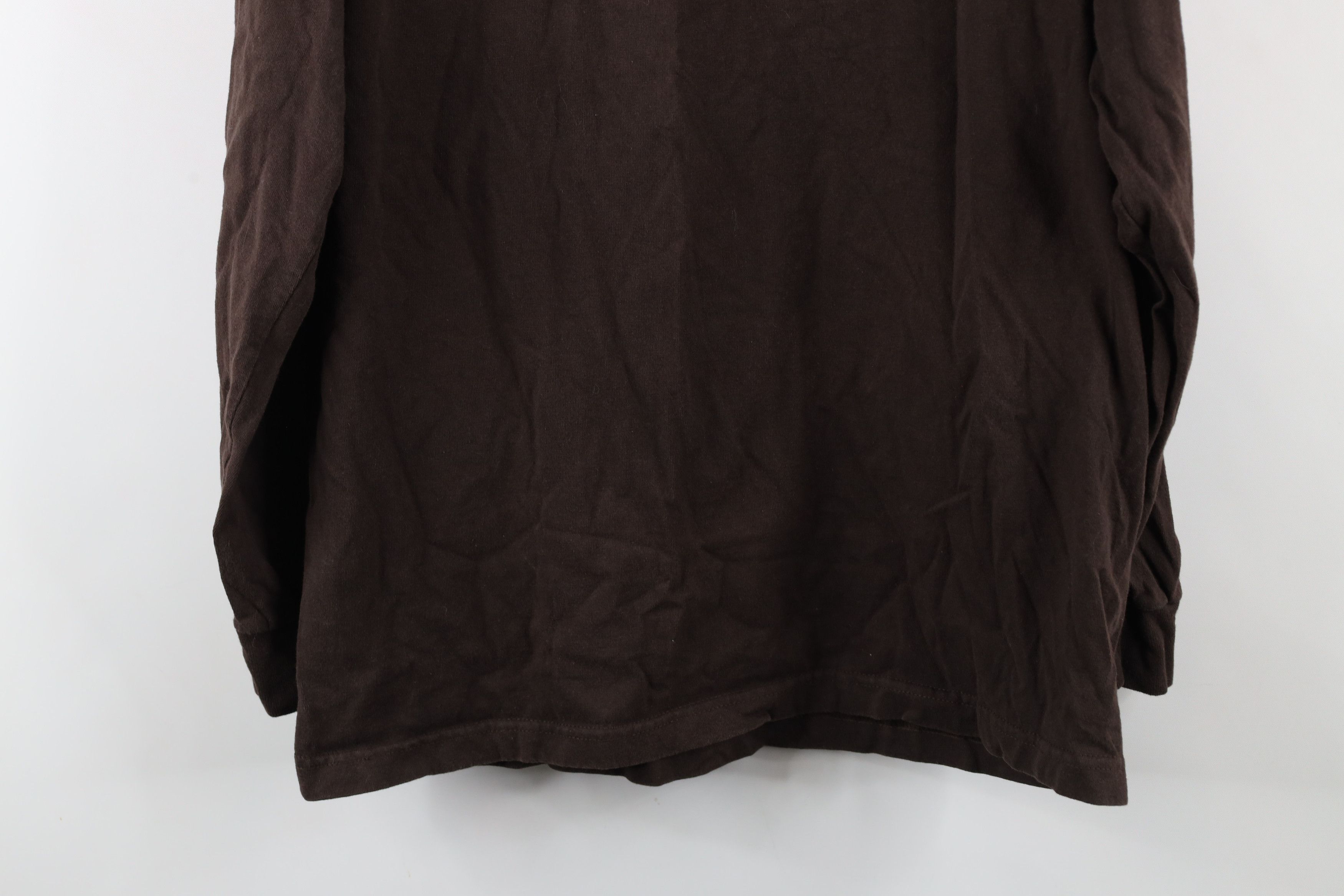 Vintage Vintage Cleveland Browns Football Long Sleeve T-Shirt Brown Size US L / EU 52-54 / 3 - 14 Thumbnail