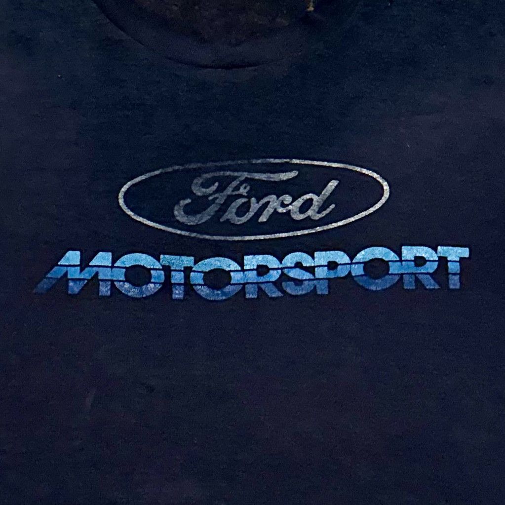Other VINTAGE 80s FORD MOTORSPORTS TEE! Size US L / EU 52-54 / 3 - 1 Thumbnail