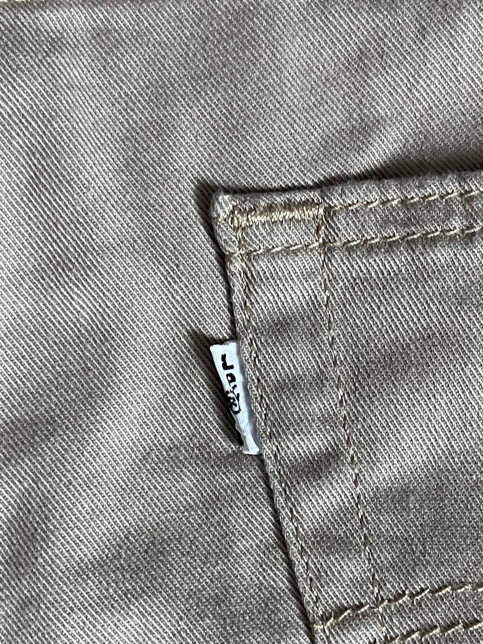 Denime Vintage Levis 514 Light Brown Jeans 34x32 Size US 34 / EU 50 - 22 Thumbnail
