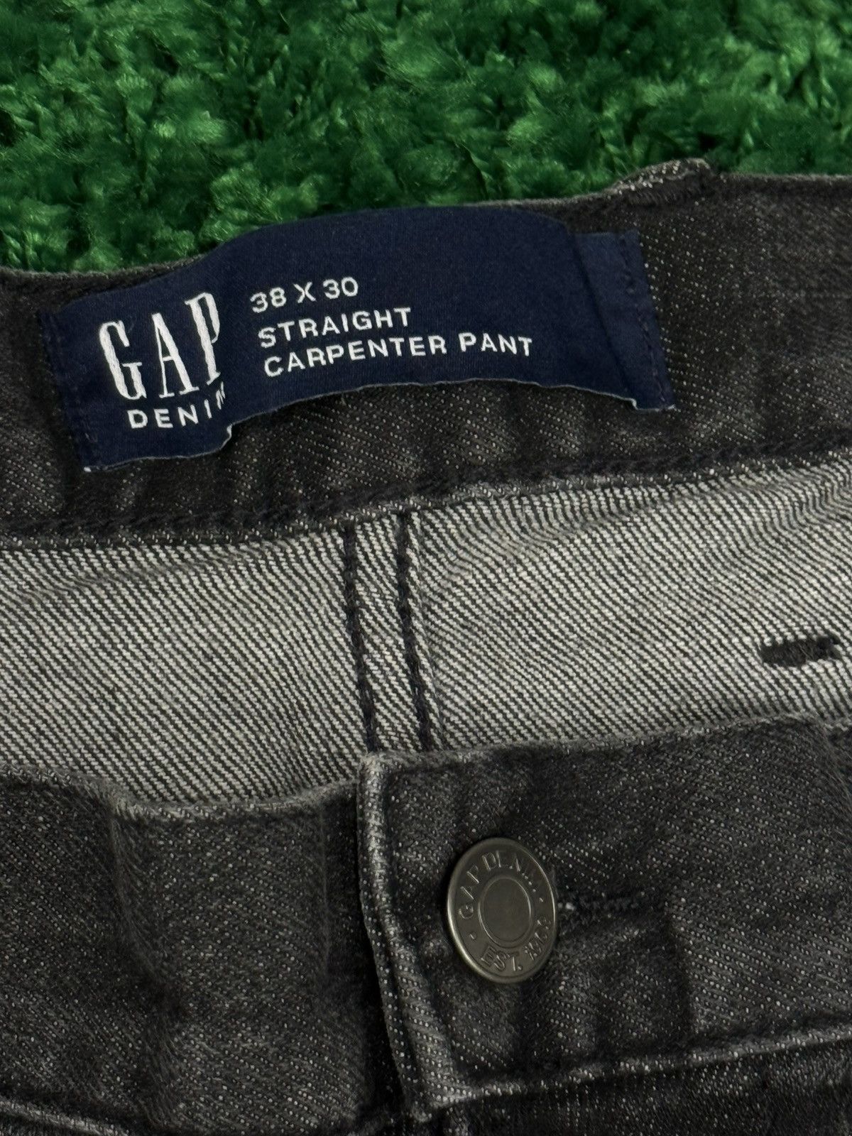 Gap Gap Straight Leg Carpenter Denim Jeans Sz. 38 x 30 Size US 38 / EU 54 - 3 Thumbnail