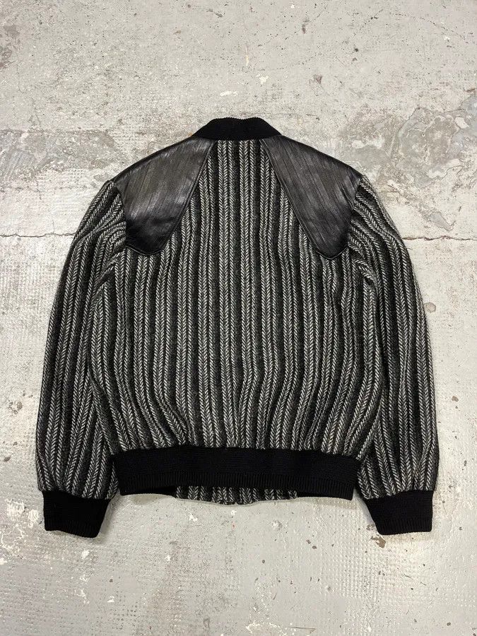 Saint Laurent Paris Saint Laurent Grey Wool Teddy Bomber Jacket Size US S / EU 44-46 / 1 - 5 Thumbnail