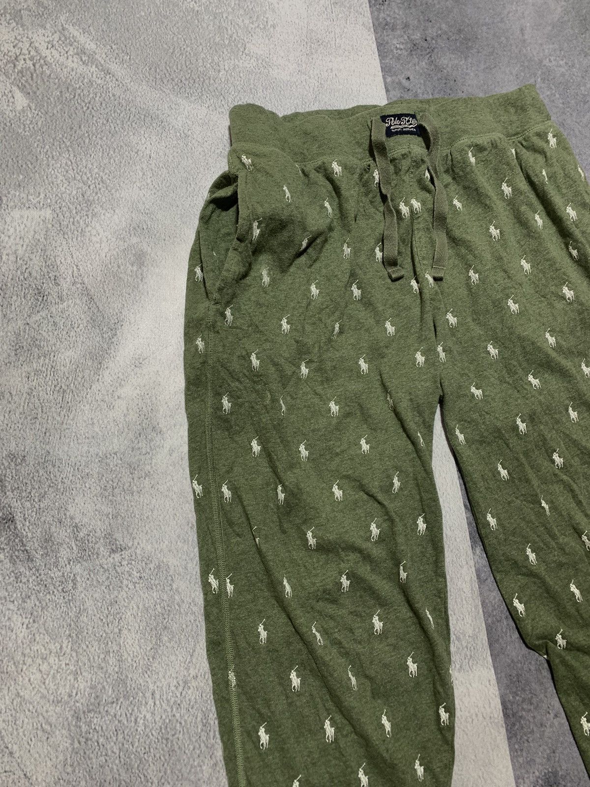 Polo Ralph Lauren × Vintage Vintage Y2K Polo Ralph Lauren monogrammed sweatpants size M Size 32" / US 10 / IT 46 - 3 Thumbnail