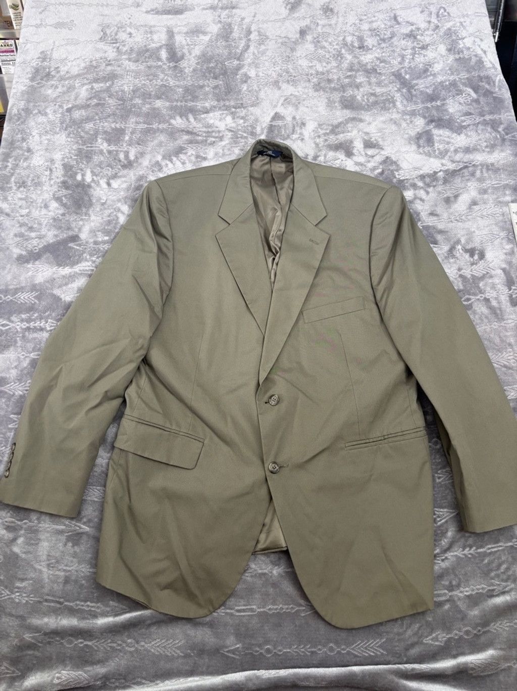 Men's Brooks Brothers Blazer 46R Light Olive