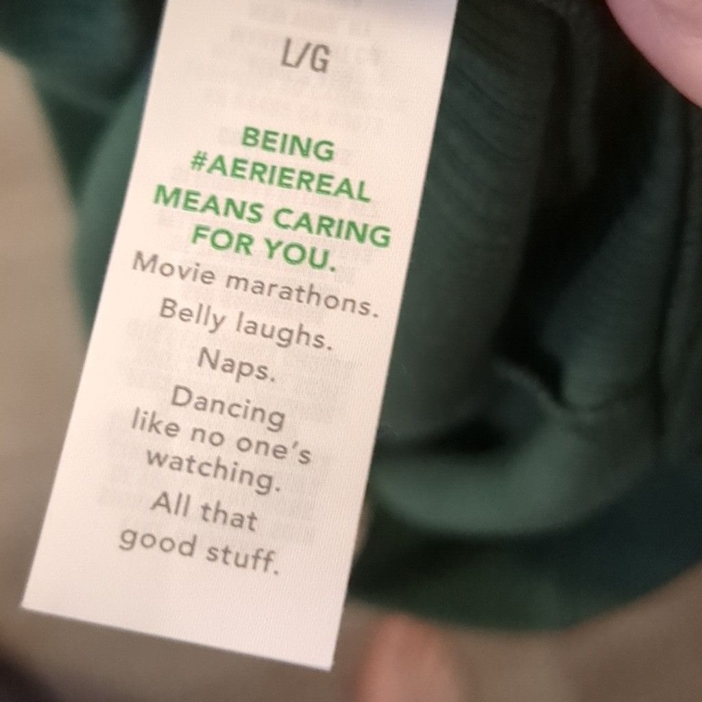 Other Aerie green ribbed ho rise flare pants size large Size 32" / US 10 / IT 46 - 5 Thumbnail