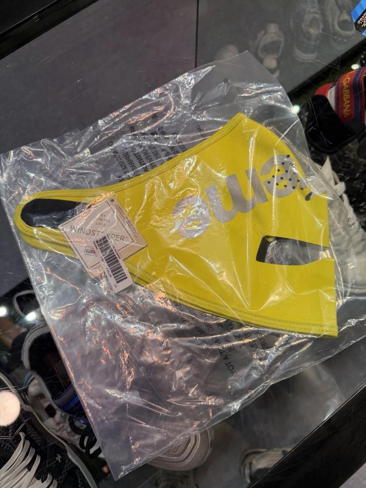 Other Supreme Windstopper Face Mask FW 25 Yellow (One Size) Size ONE SIZE - 3 Thumbnail