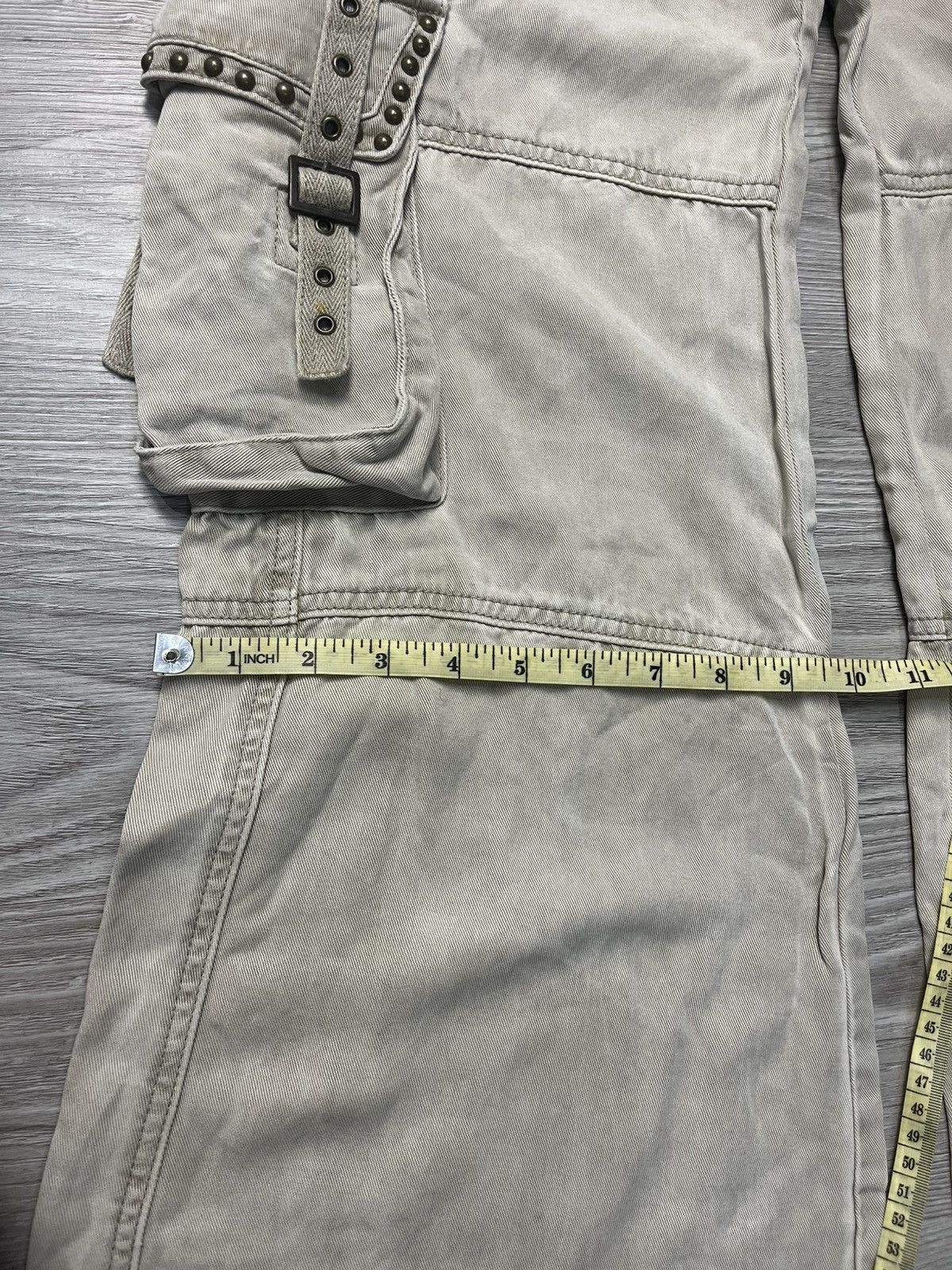 Japanese Brand Cook 90s Ifsixwasnine Lgb Style Bondage Cargo Pants Size US 30 / EU 46 - 13 Thumbnail