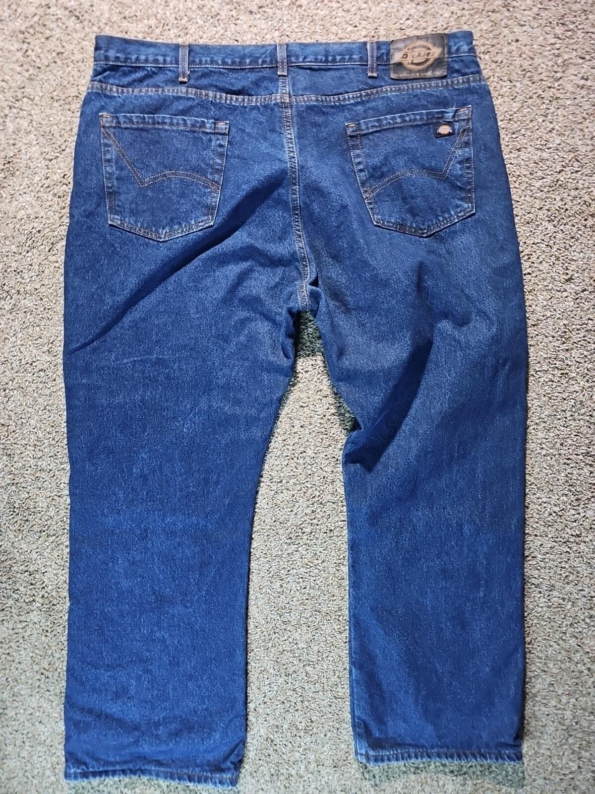 Dickies Dickies Relaxed Flannel Lined 44x 30 Blue Jeans Size US 44 / EU 60 - 8 Thumbnail