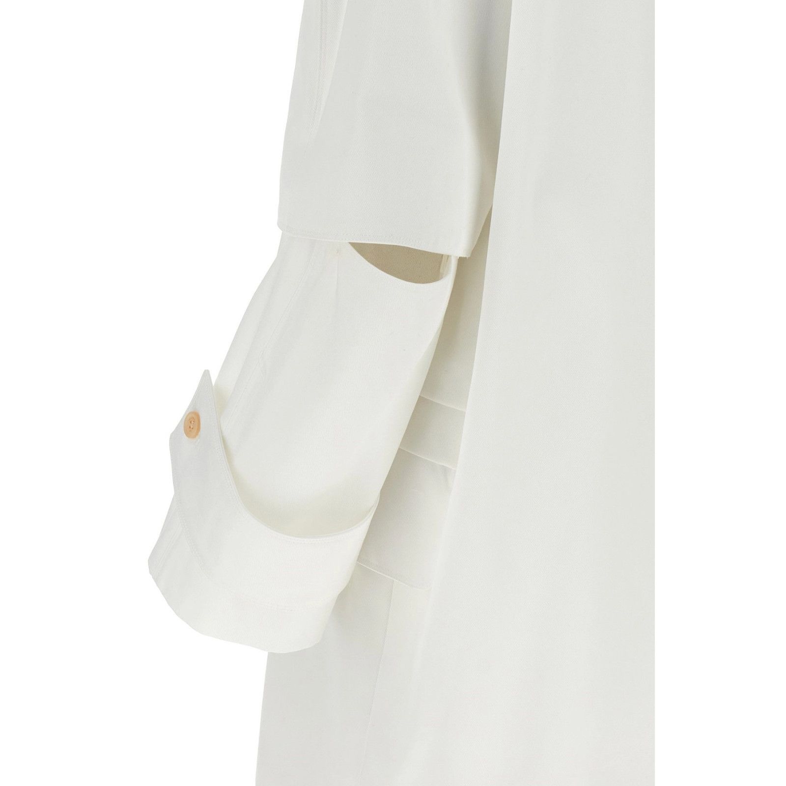 Max Mara MAX MARA Baba White Waterproof Long Trench Coat New & Authen Size XS / US 0-2 / IT 36-38 - 5 Thumbnail