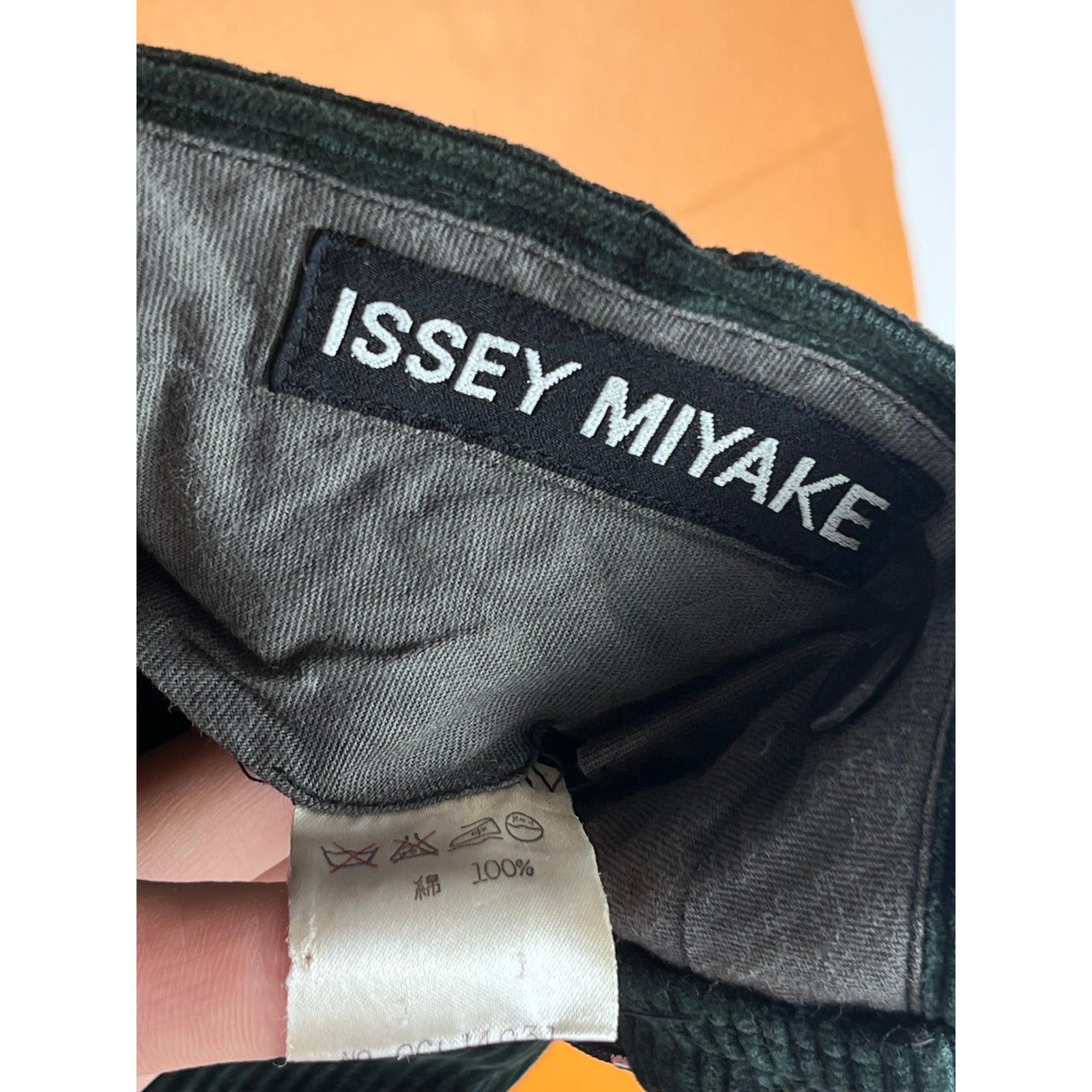 CABANE de ZUCCa × Issey Miyake × Ne-Net Issey Miyake Corduroy pants Japan designer rare 00s luxury Size US 34 / EU 50 - 3 Thumbnail