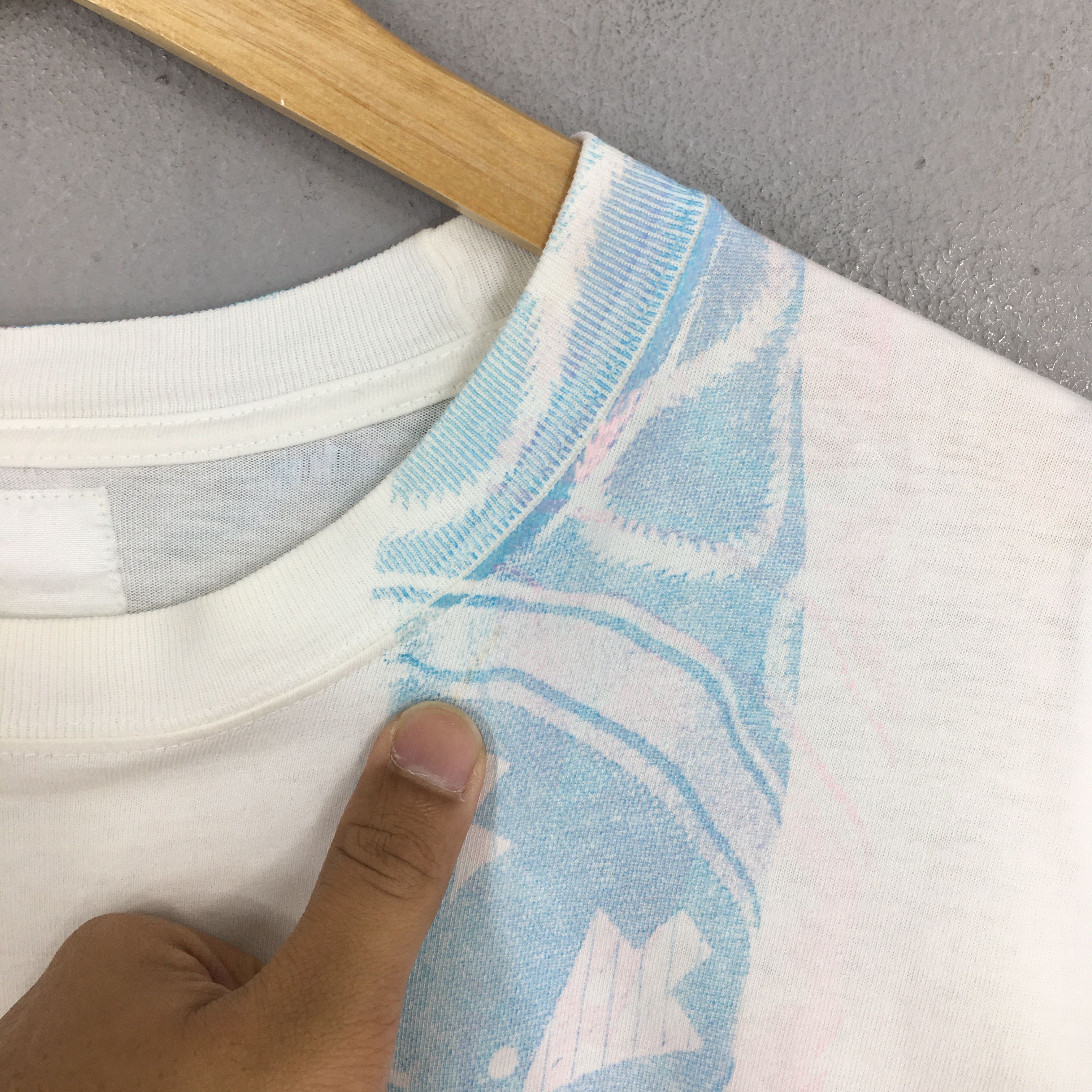 Japanese Brand Neighborhood Japan Scarf Pop Art White Tshirt Medium Size US M / EU 48-50 / 2 - 5 Thumbnail