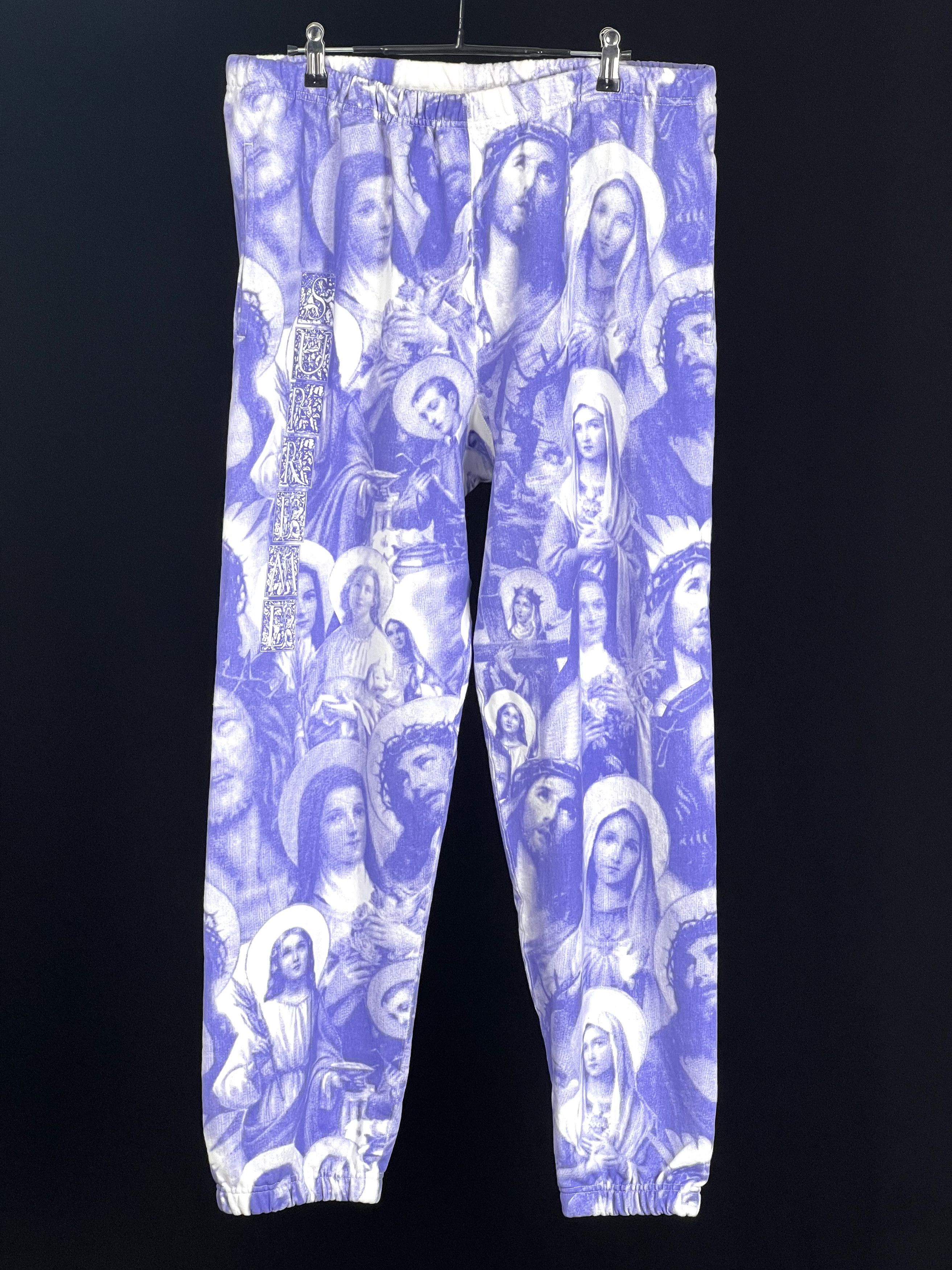 Supreme Brand New JESUS AND MARY SWEATPANT FW18 Size L Grailed