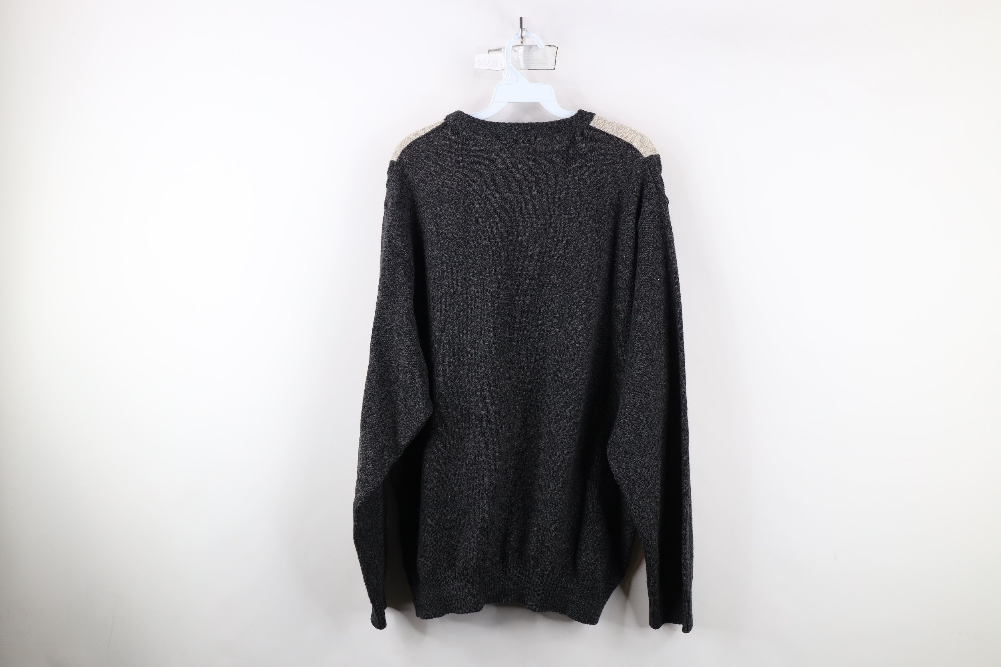 Vintage Vintage 90s Streetwear Blend Knit Checkered Sweater Italy Size US XL / EU 56 / 4 - 10 Thumbnail