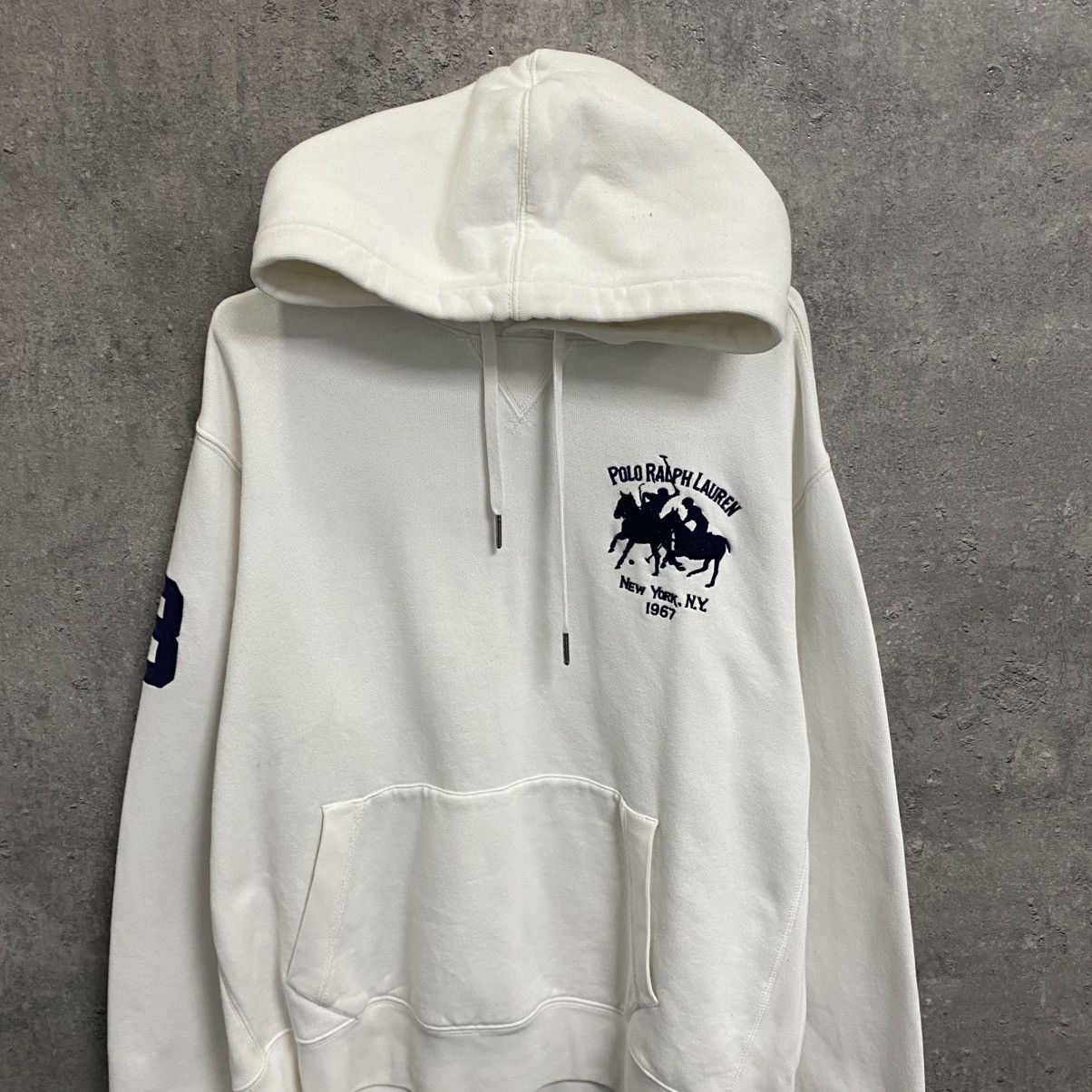 Polo Ralph Lauren Polo Ralph Lauren New York Hoodie #3 Big Pony PRL Y2K Rare Size US XL / EU 56 / 4 - 4 Thumbnail