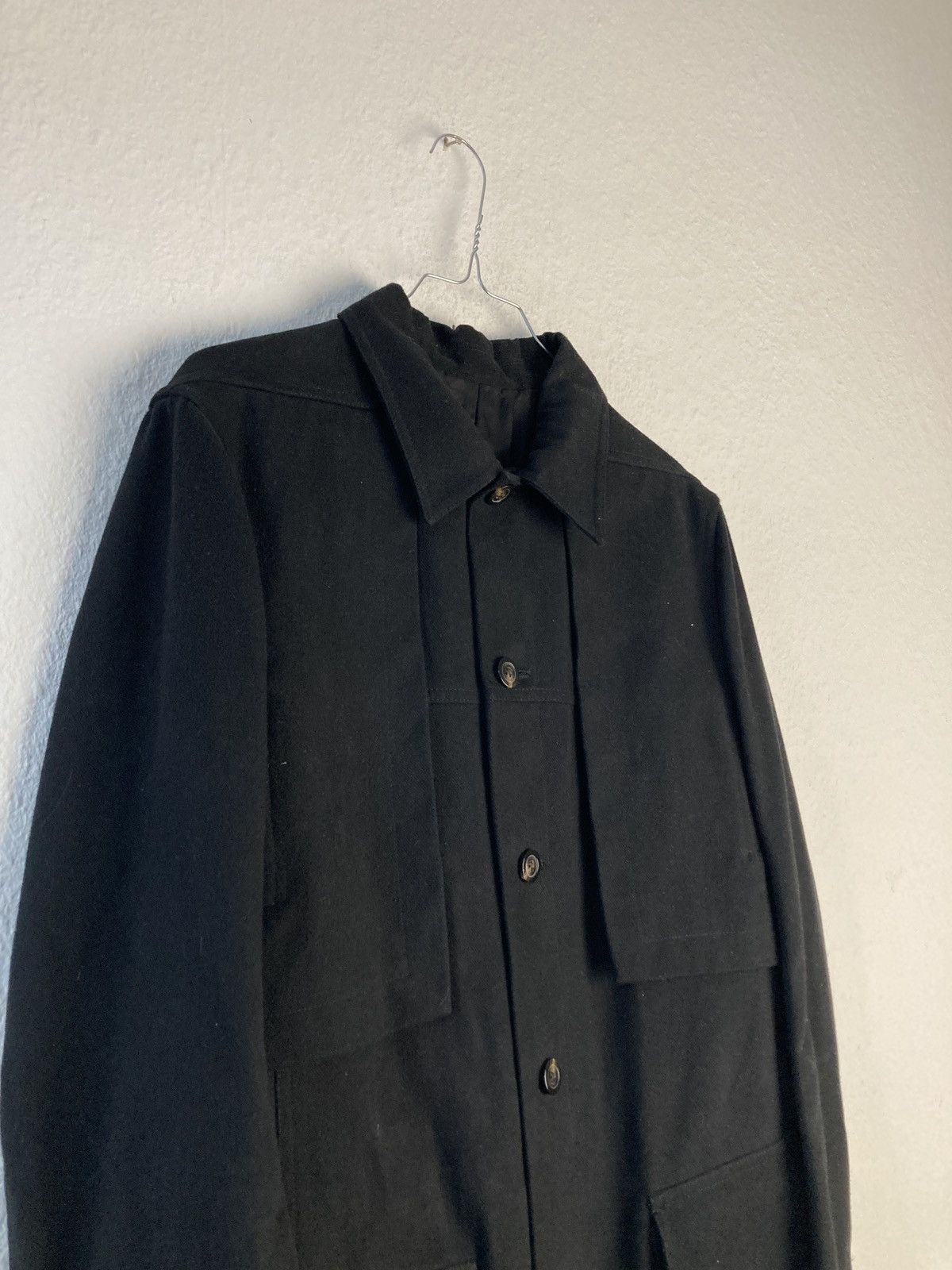 Rick Owens F/W 19 „LARRY“ Paneled Trench Coat Rick Owens IT50/M Size US M / EU 48-50 / 2 - 6 Thumbnail