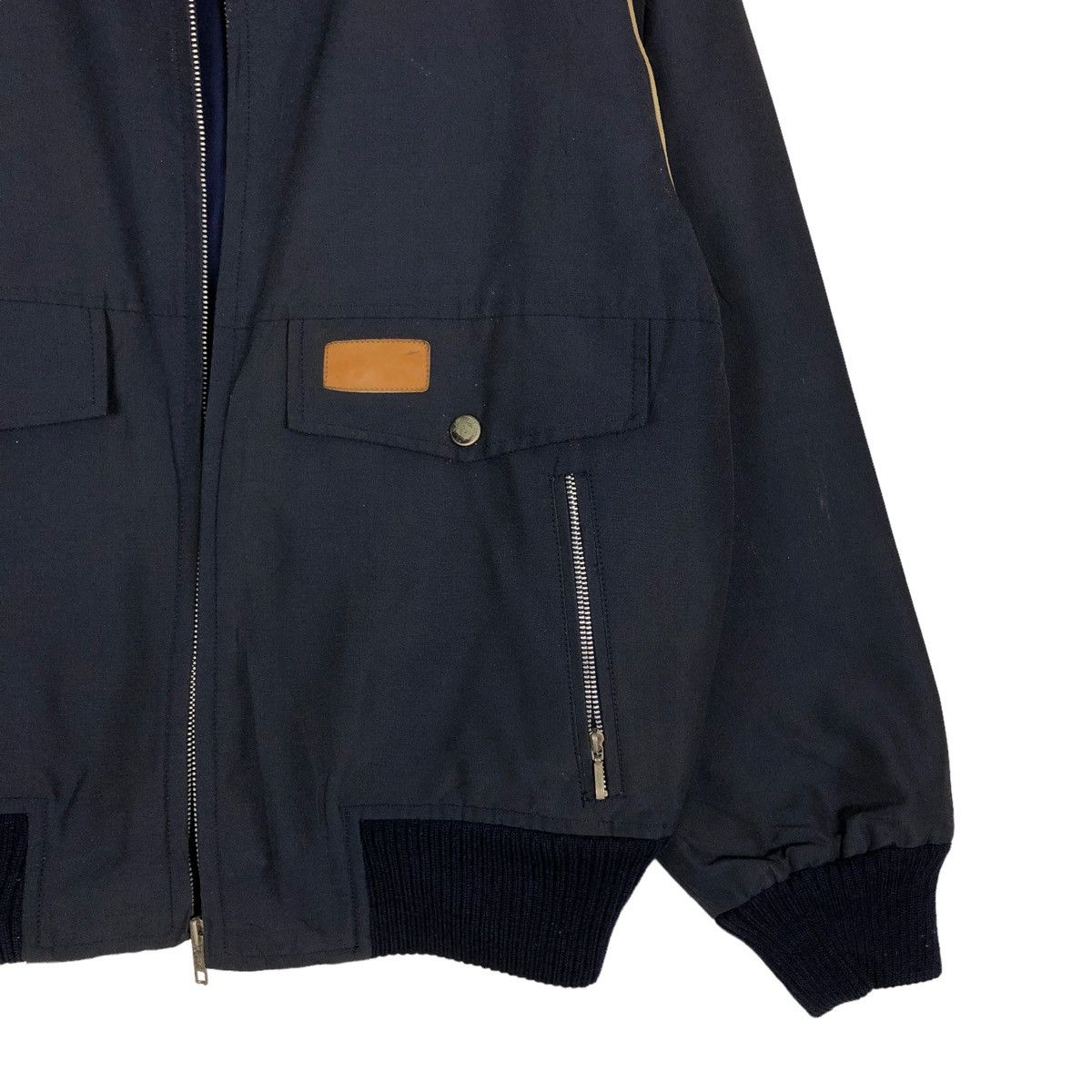 Japanese Brand 🔥VINTAGE BOMBER JACKET MA-1 DESIGN HANG TEN ISSEY MIYAKE Size US M / EU 48-50 / 2 - 7 Thumbnail