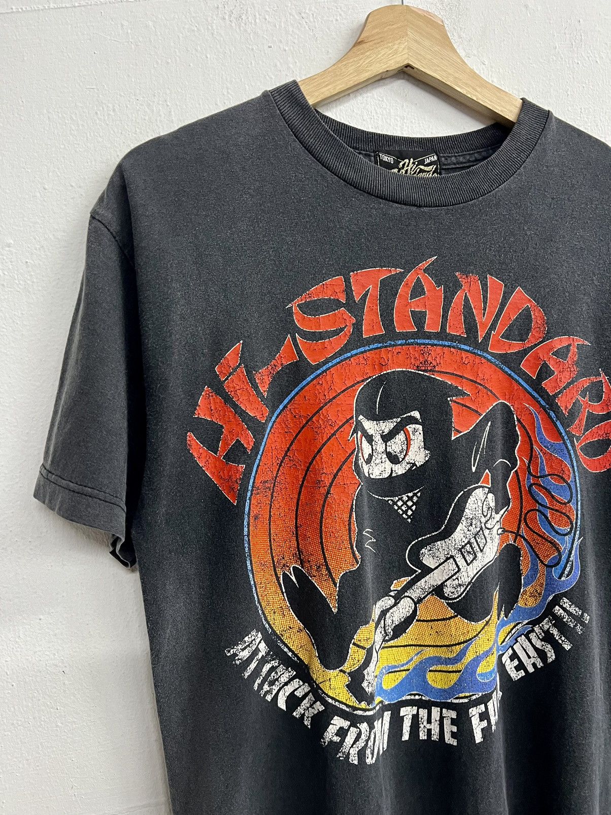 Band Tees × Vintage Vintage Thrashed Hi Standard Japanese Punk Rock Band Tee Size US M / EU 48-50 / 2 - 2 Thumbnail