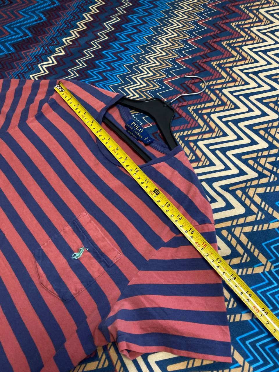 Polo Ralph Lauren Vintage 90s Polo Ralph Lauren Striped tee Shirt Size US S / EU 44-46 / 1 - 12 Thumbnail