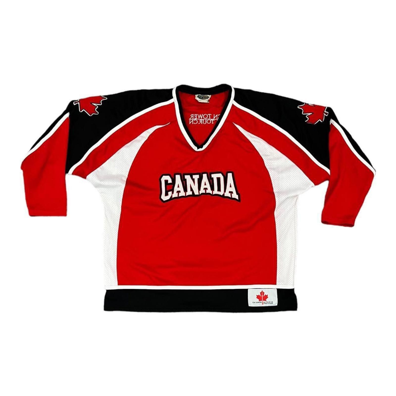 Other Vintage Canada CN Tower LA Tour CN Toronto Ice Hockey Jersey Size US M / EU 48-50 / 2 - 1 Thumbnail