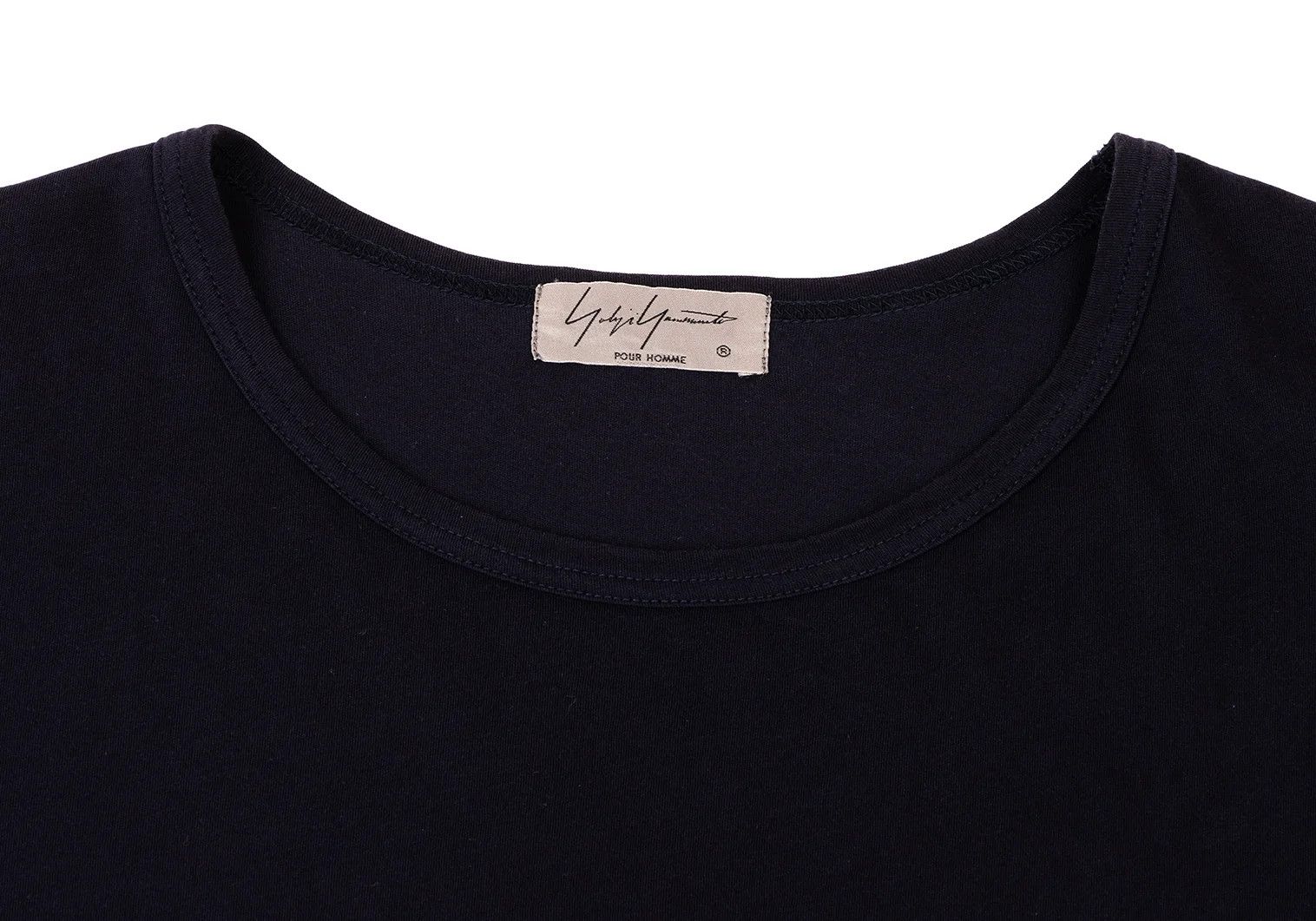 Yohji Yamamoto Yohji Yamamoto Asakura Yuka Printed T-Shirt Navy Size US L / EU 52-54 / 3 - 3 Thumbnail