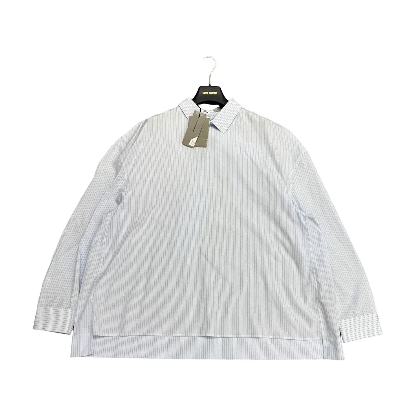 Dior Dior Blue Striped Button Up Shirt Size M Size US M / EU 48-50 / 2 - 1 Thumbnail